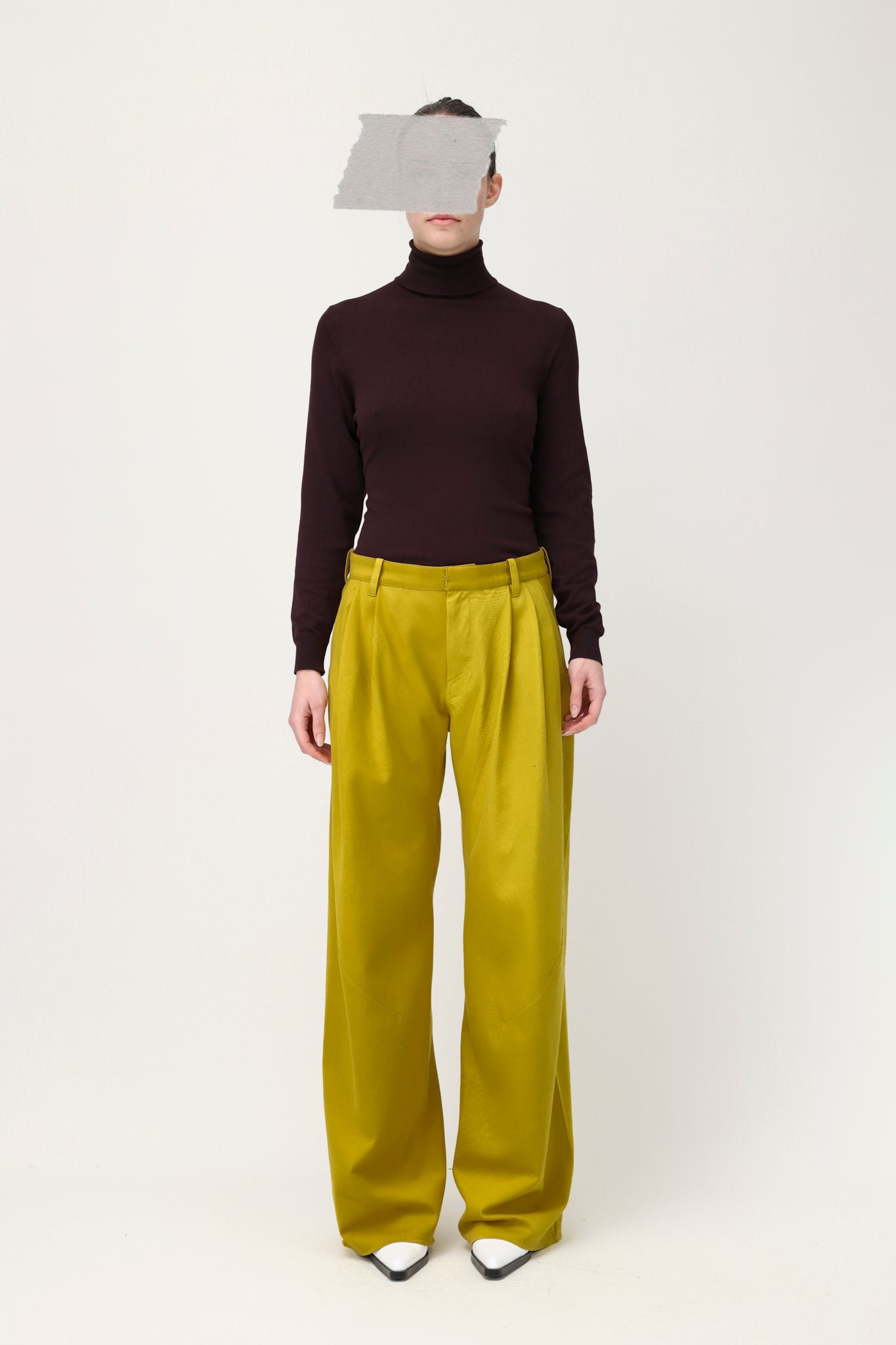 Jo Trousers Dirty Yellow