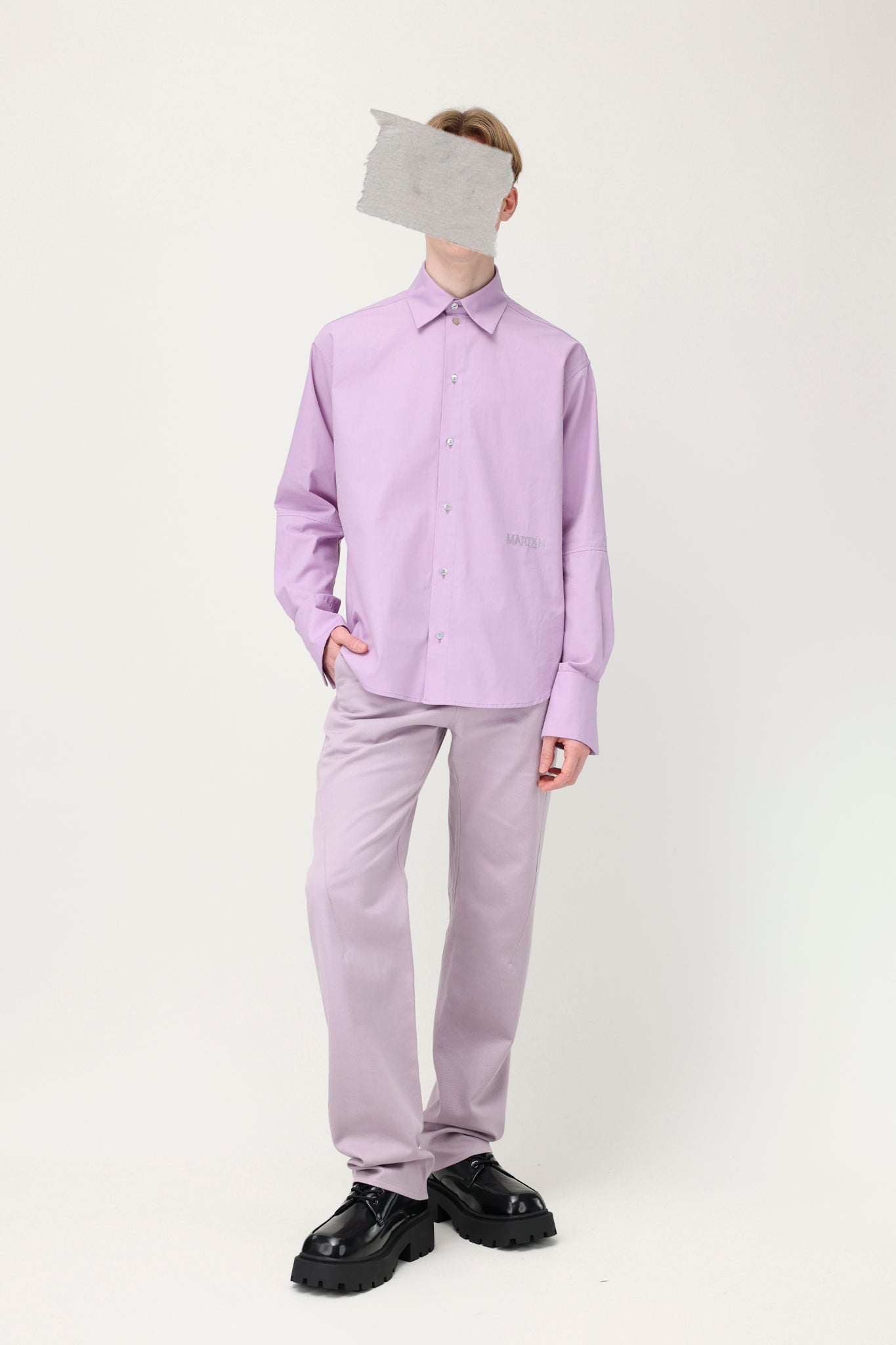 Marchi Shirt Dusted Lilac