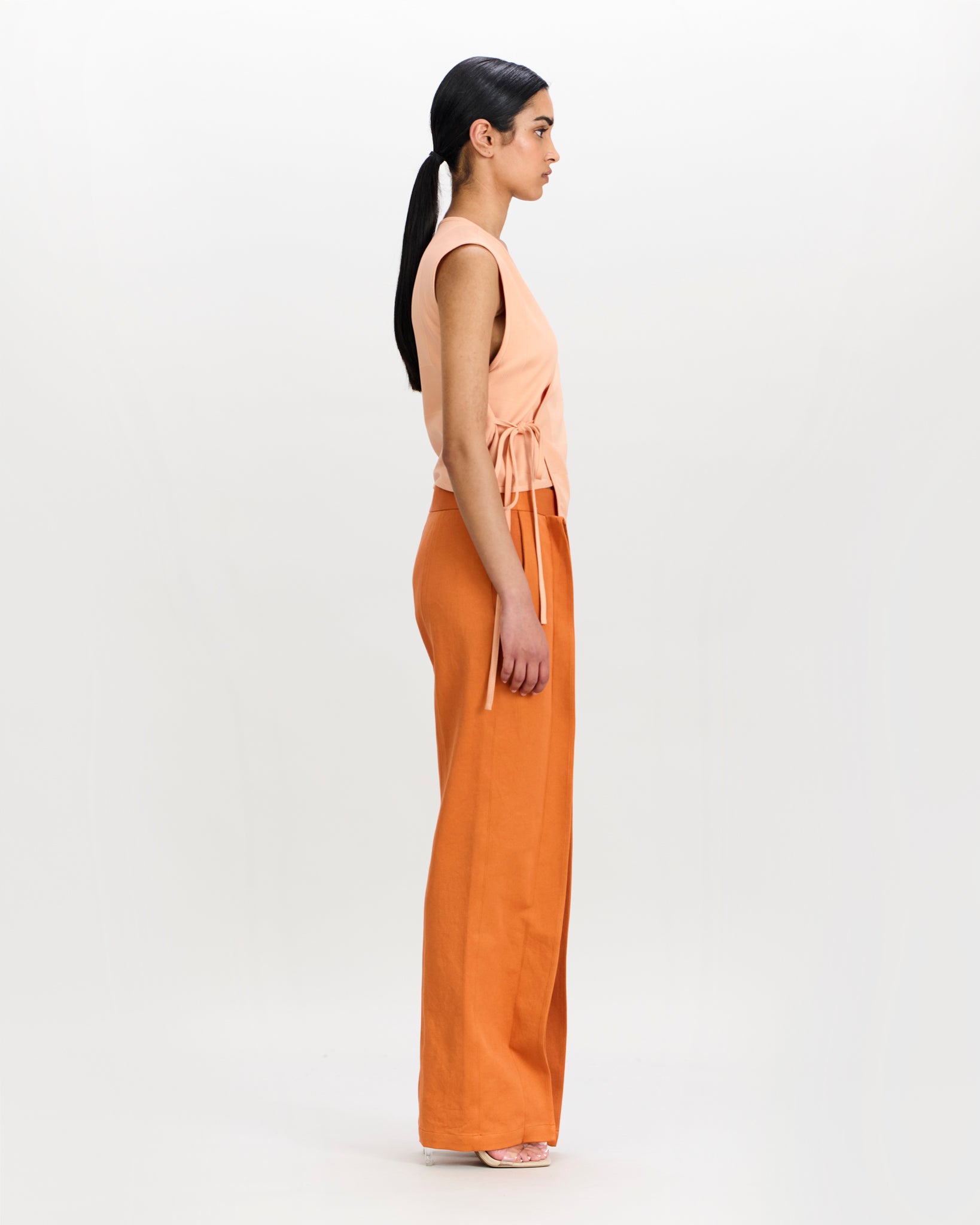 Emma Top Peach Beige