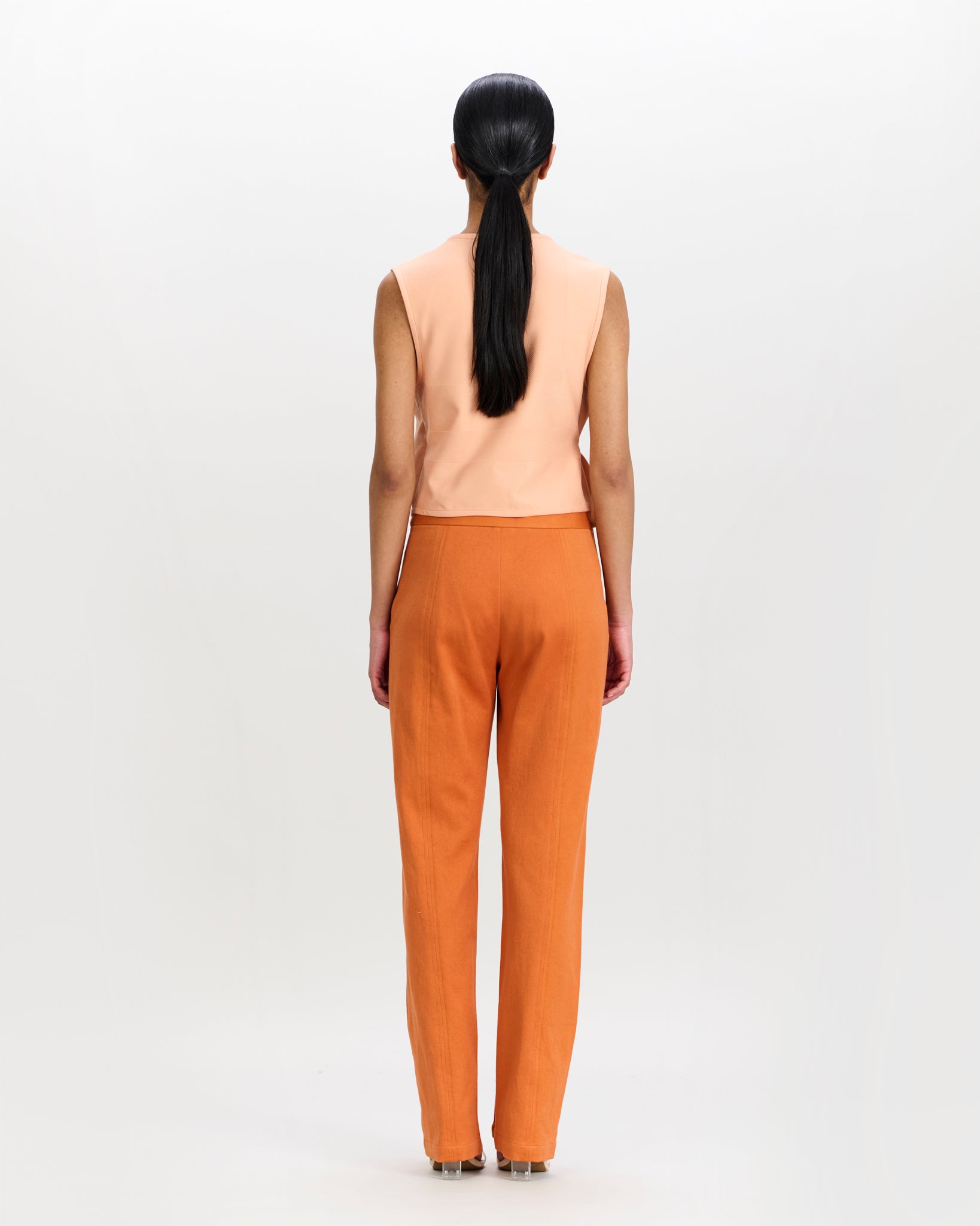 Emma Top Peach Beige