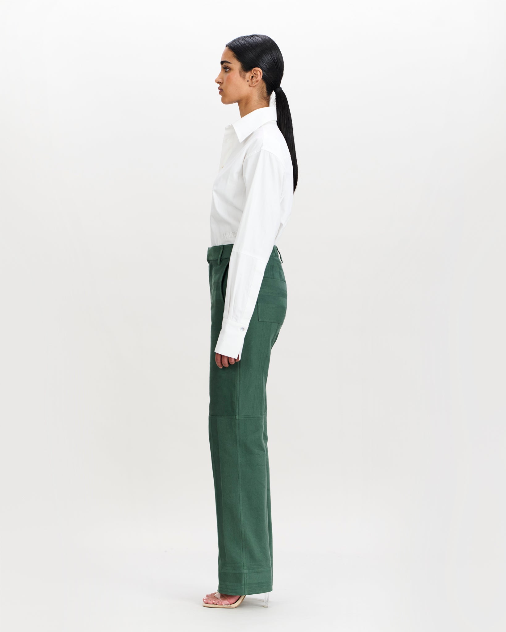 Jelle Trousers Dark Green