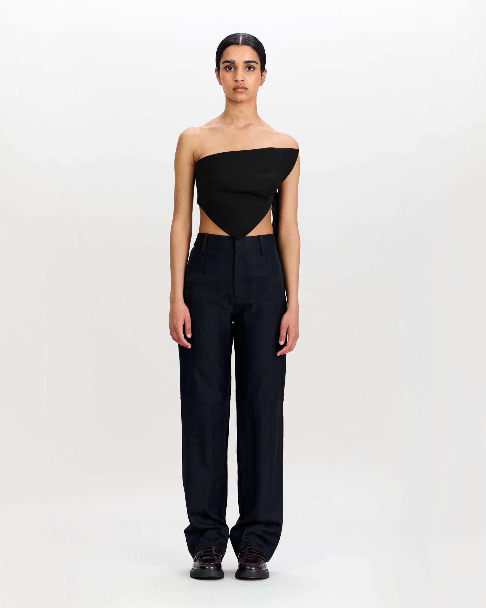 Jelle Trousers Charcoal Black