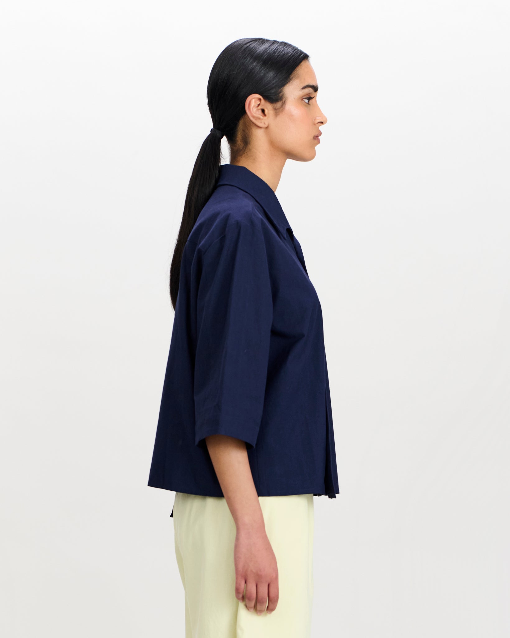 Jakub Shirt Navy Blue