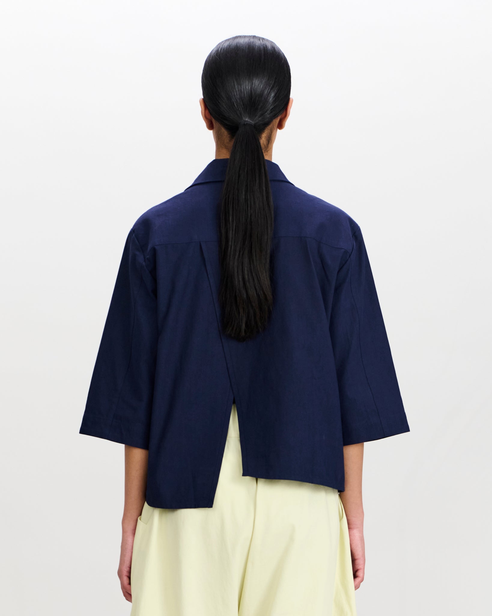 Jakub Shirt Navy Blue