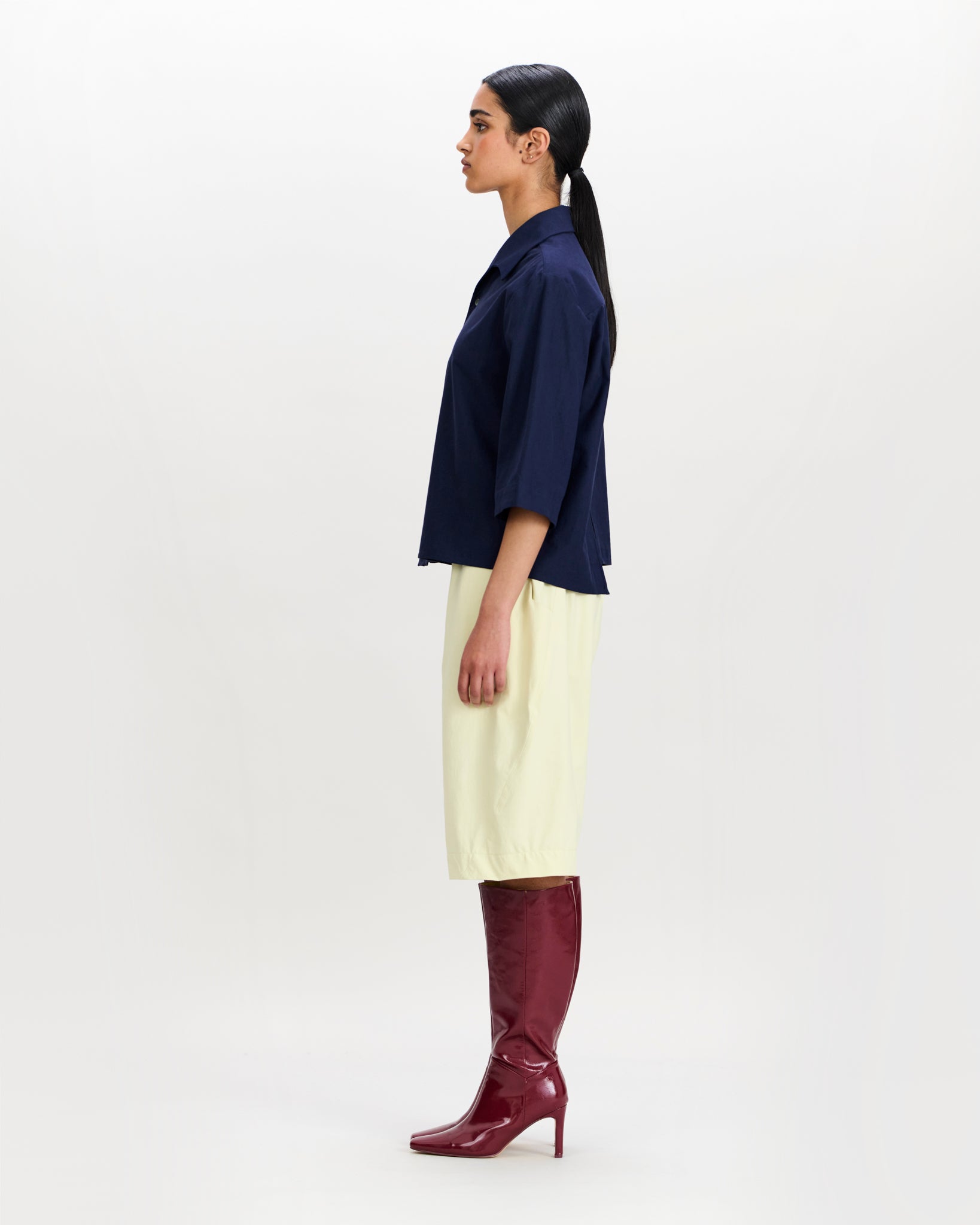 Jakub Shirt Navy Blue