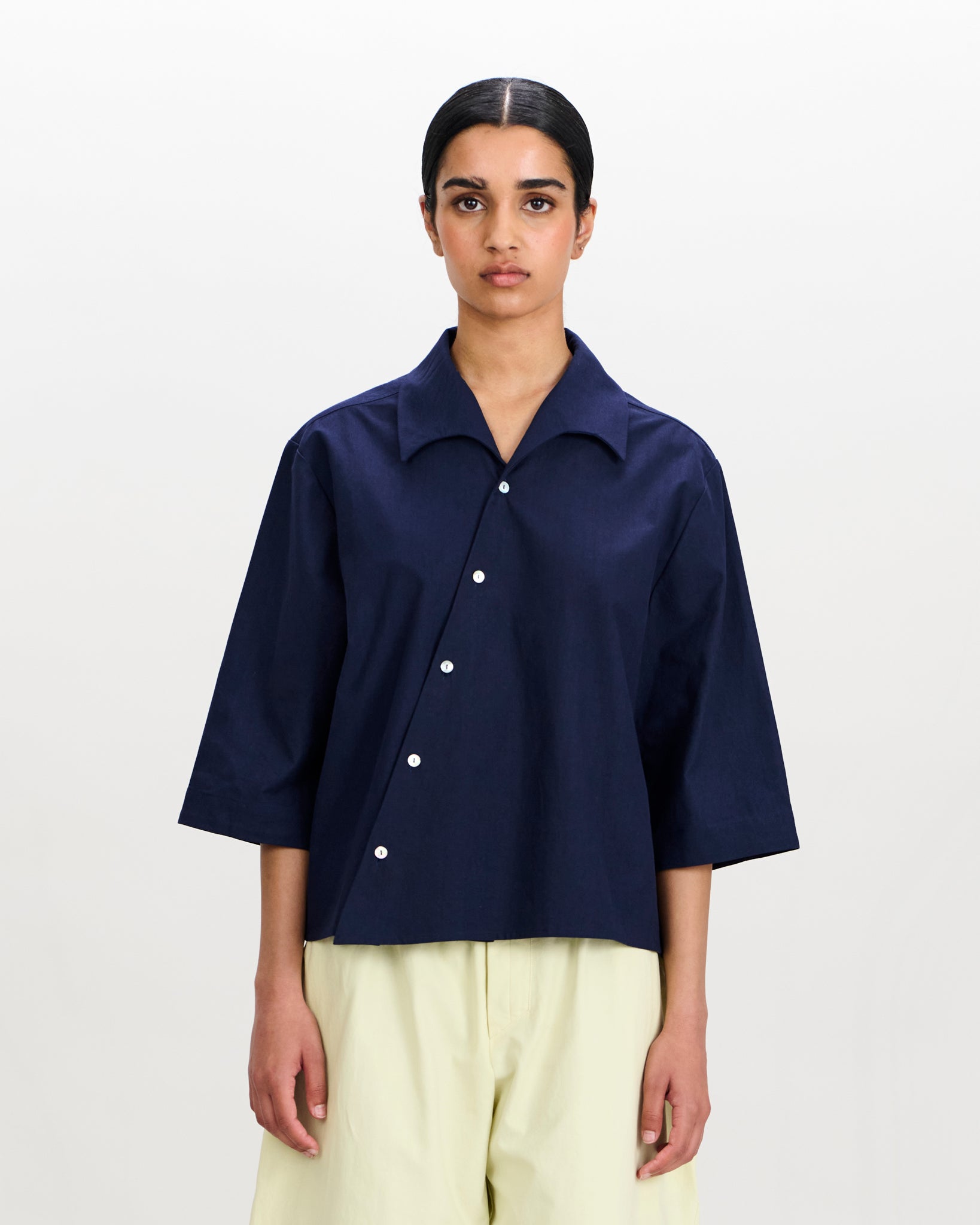 Jakub Shirt Navy Blue
