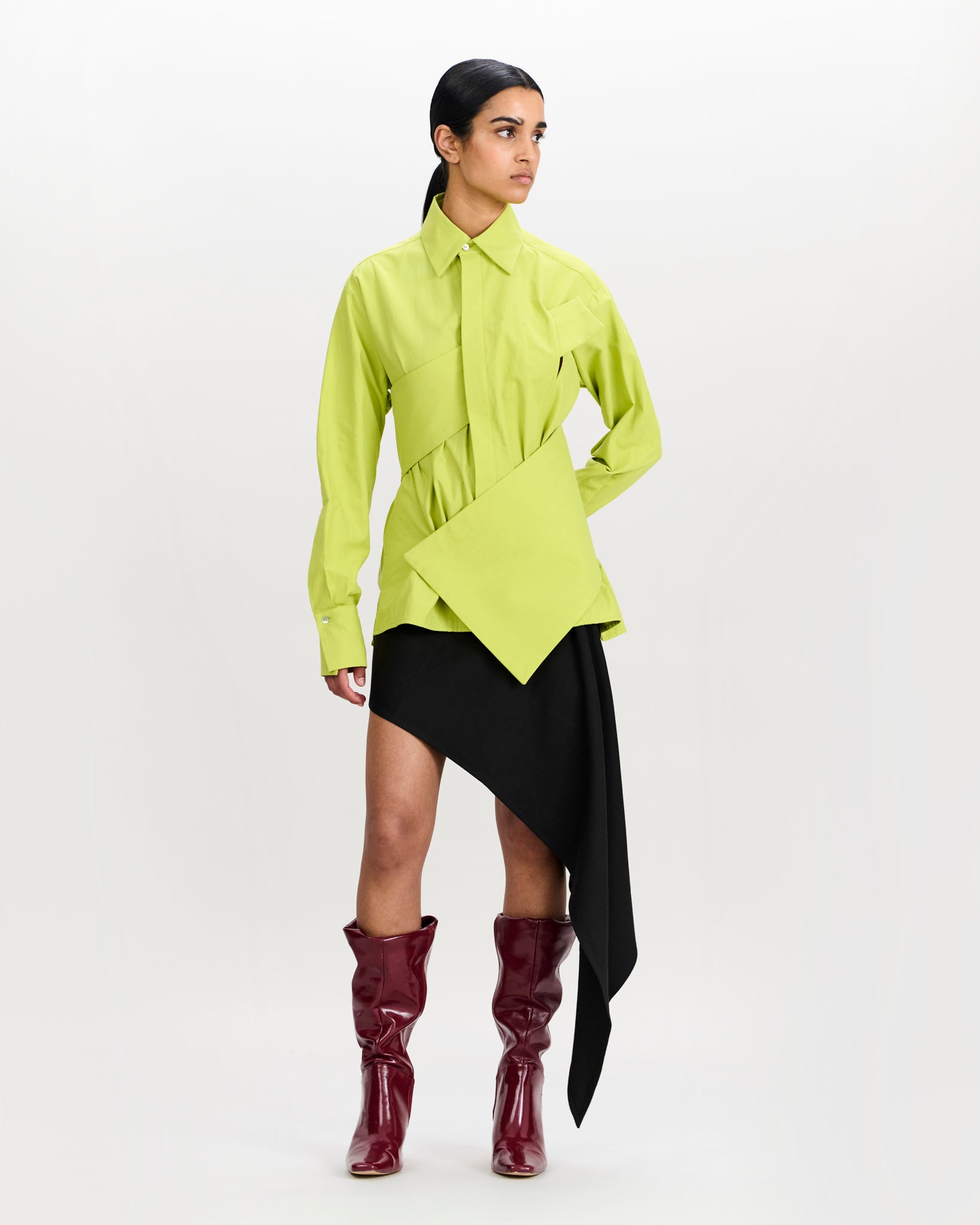 Pelle Shirt Pistache Green