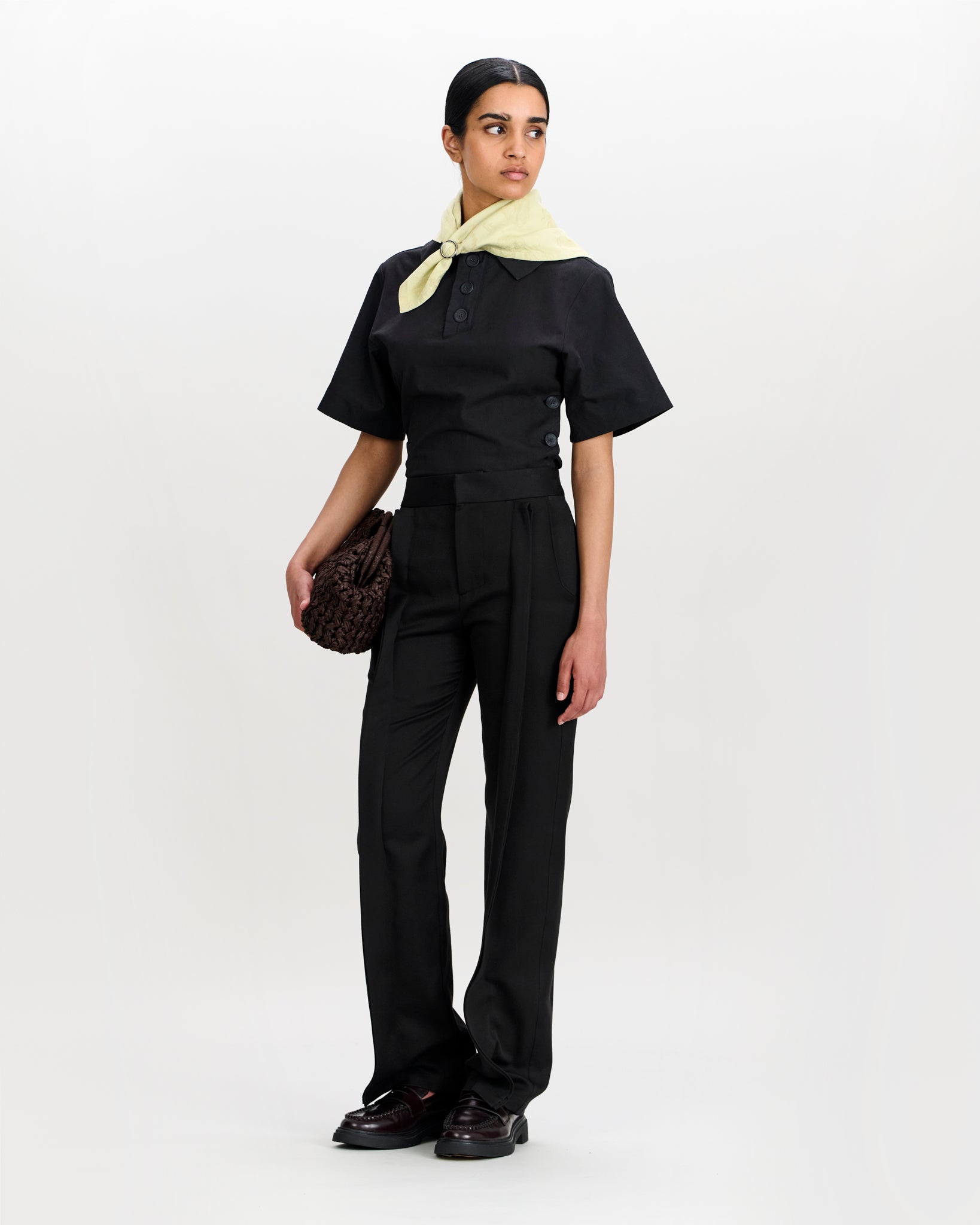 Felix Trousers Charcoal Black