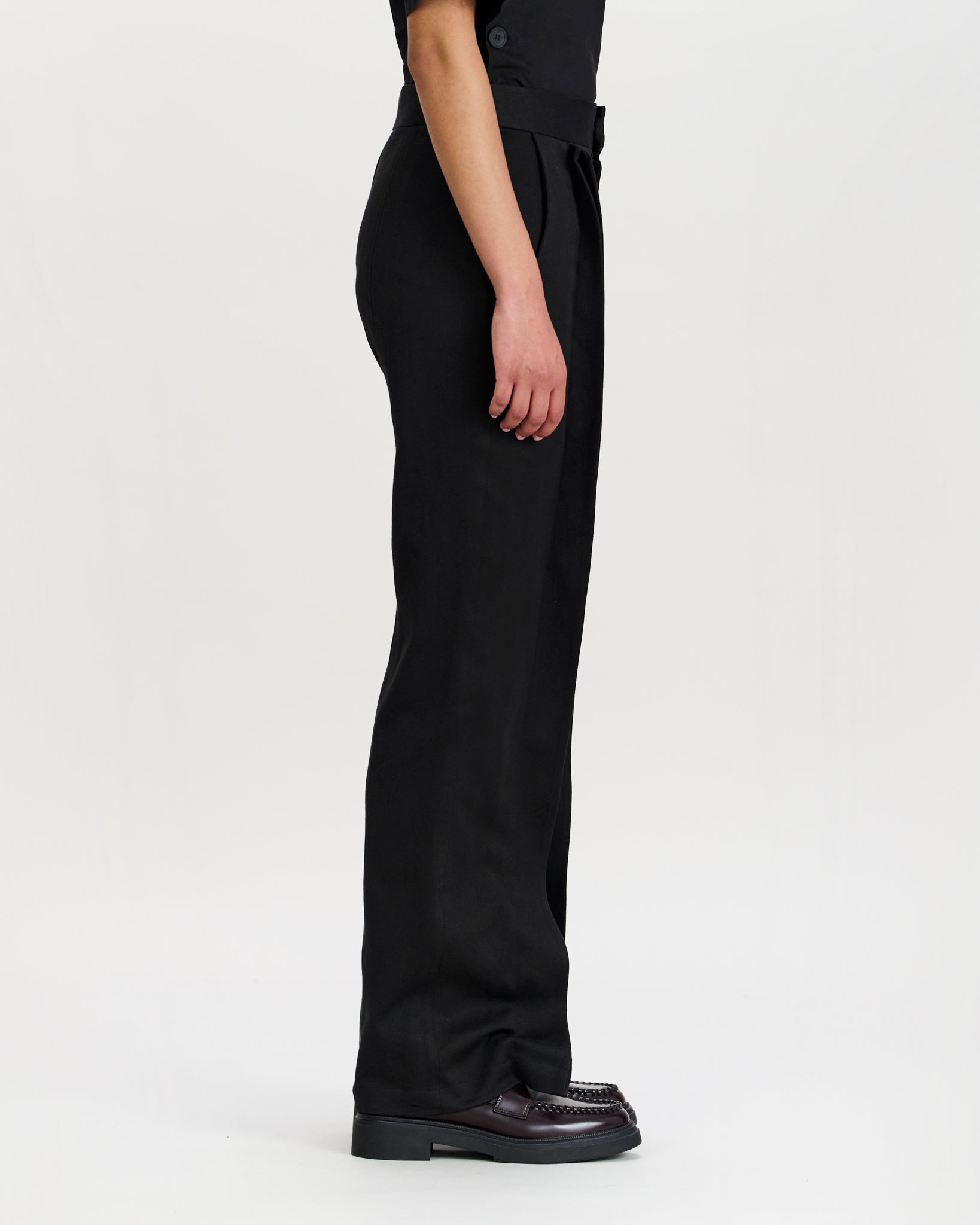 Felix Trousers Charcoal Black