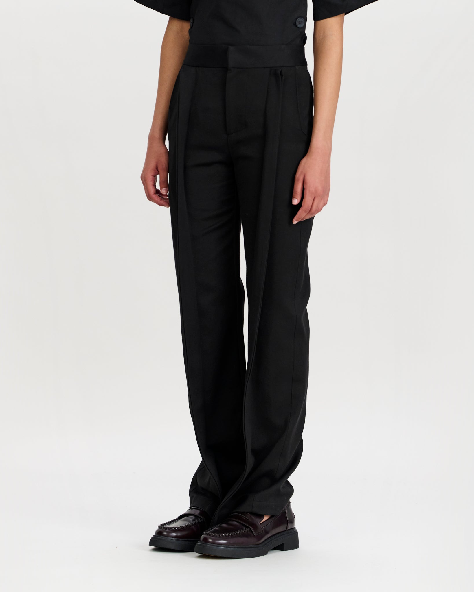 Felix Trousers Charcoal Black