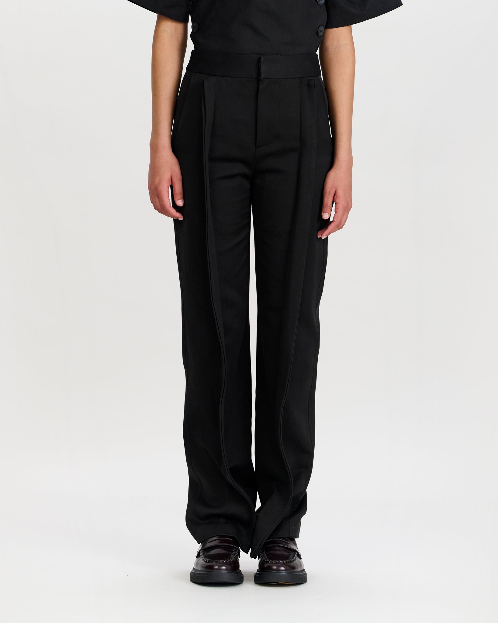 Felix Trousers Charcoal Black