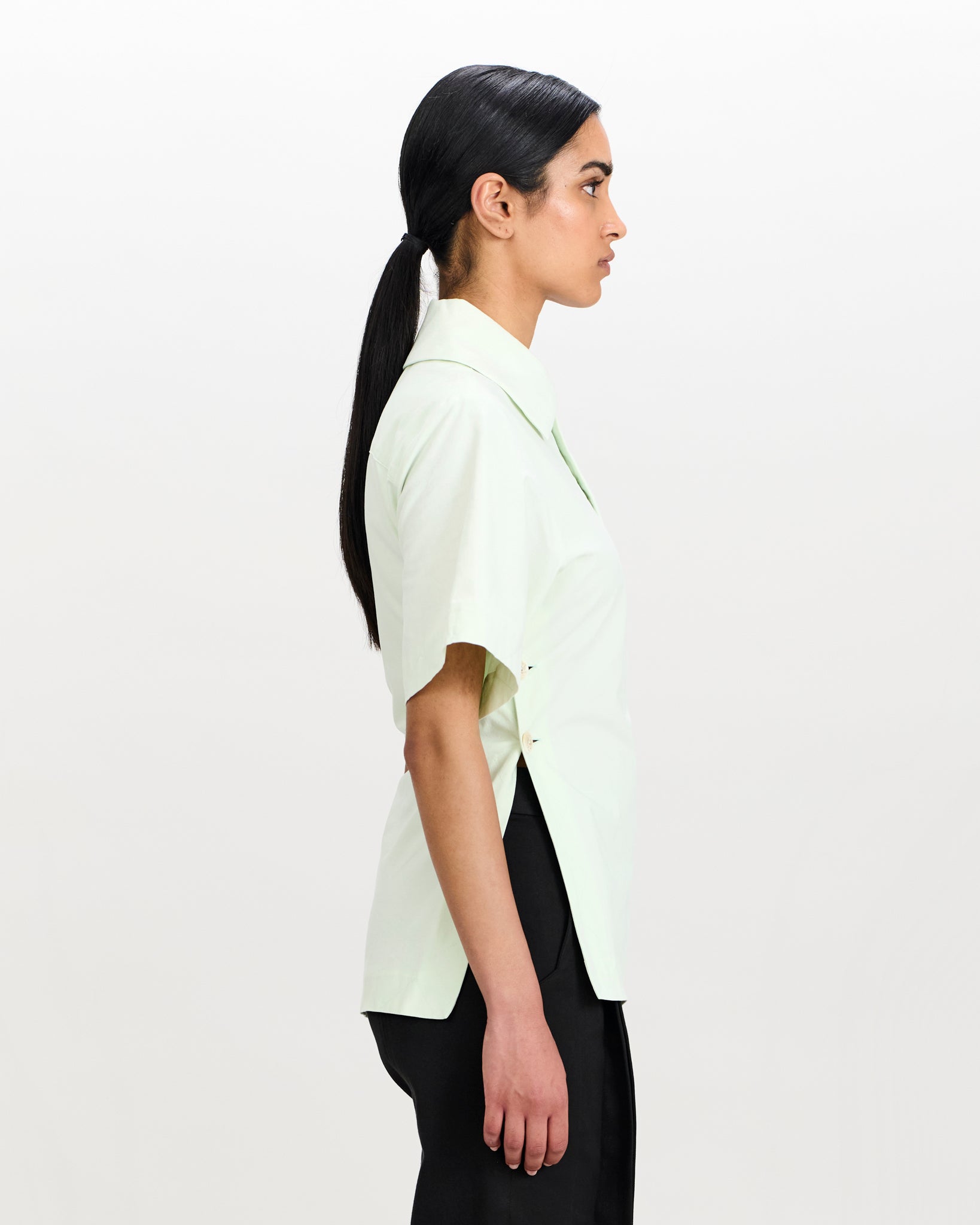 Flynn Polo Misty Green