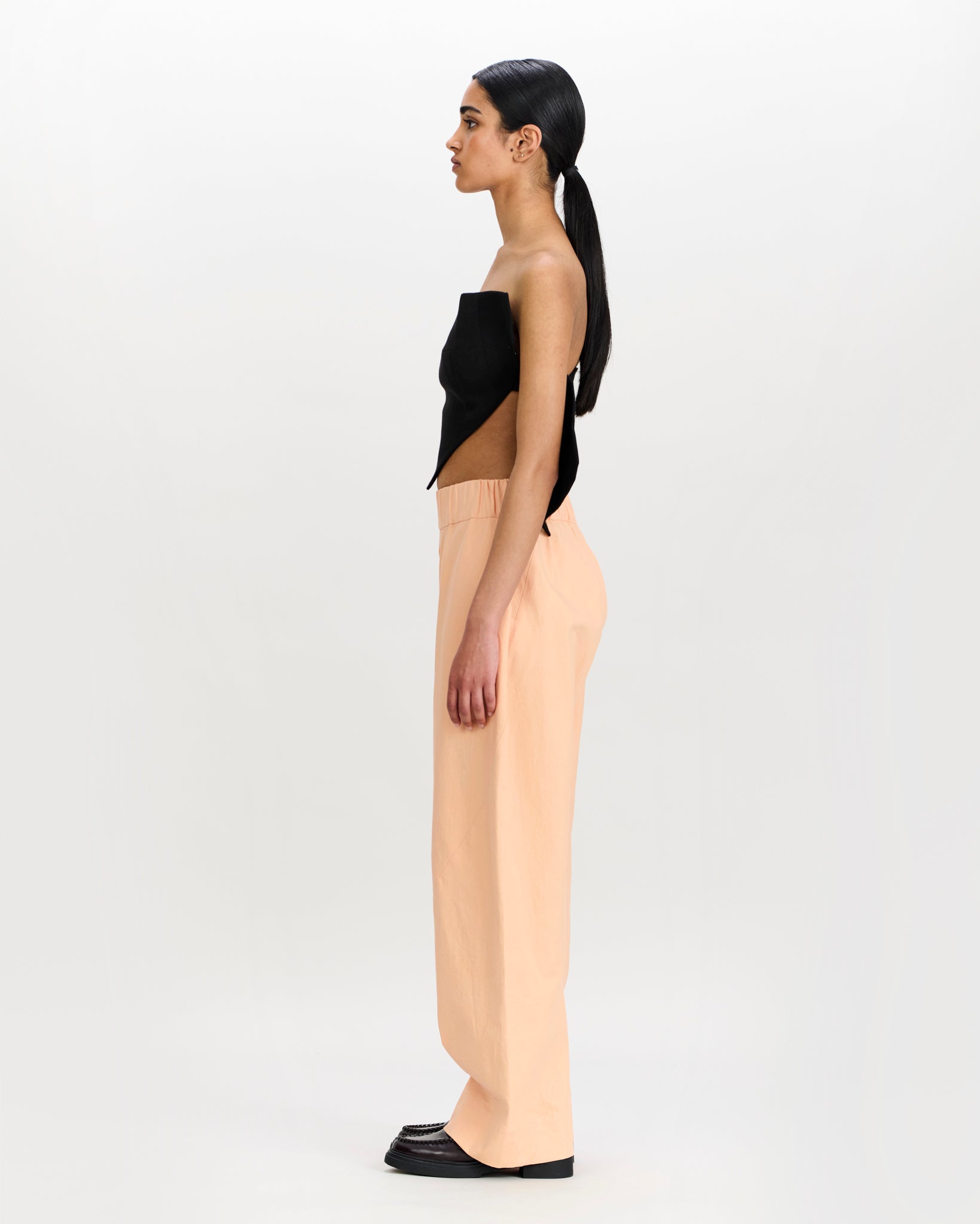 Leo Trousers Peach Beige