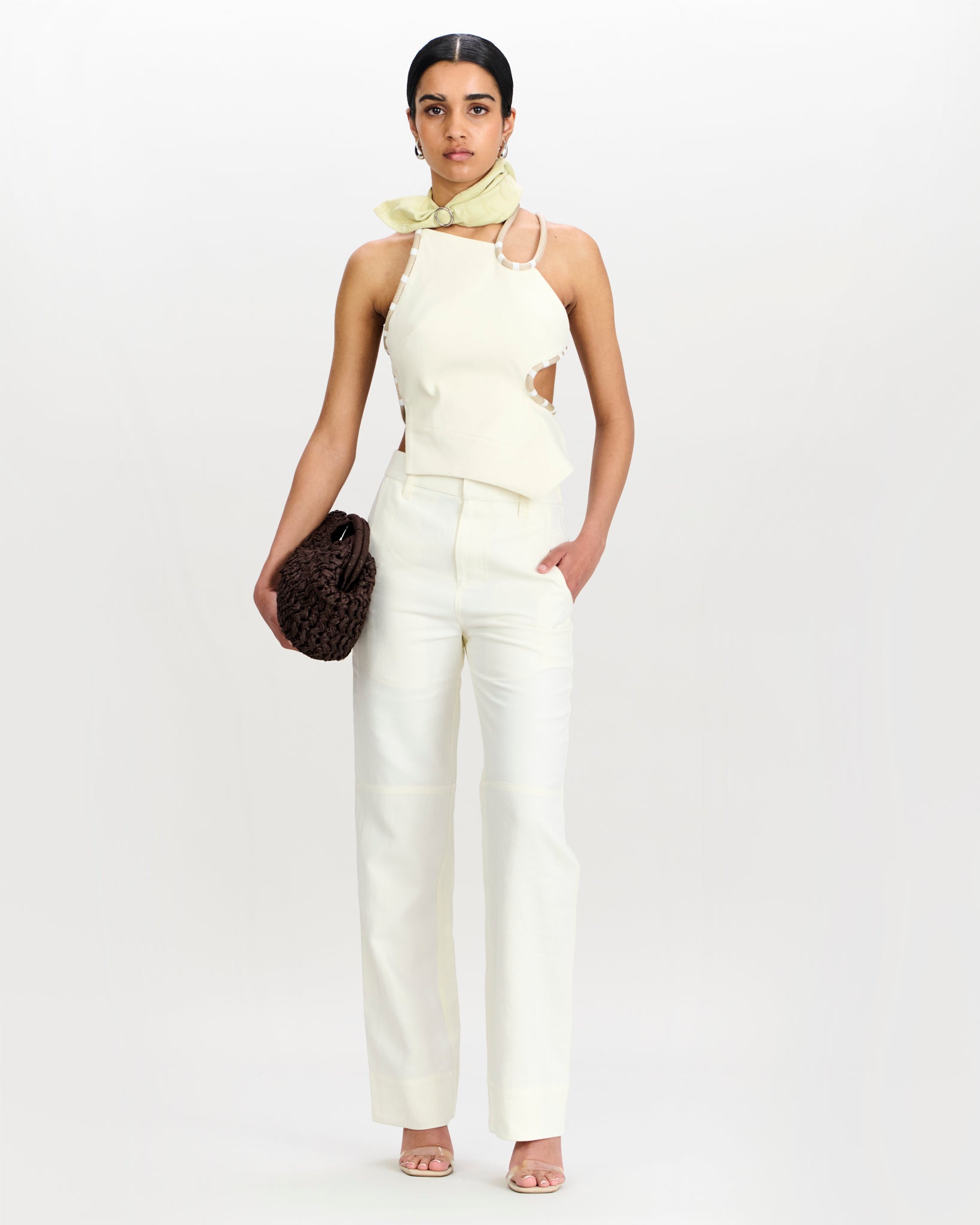 Teddy Top Off-white