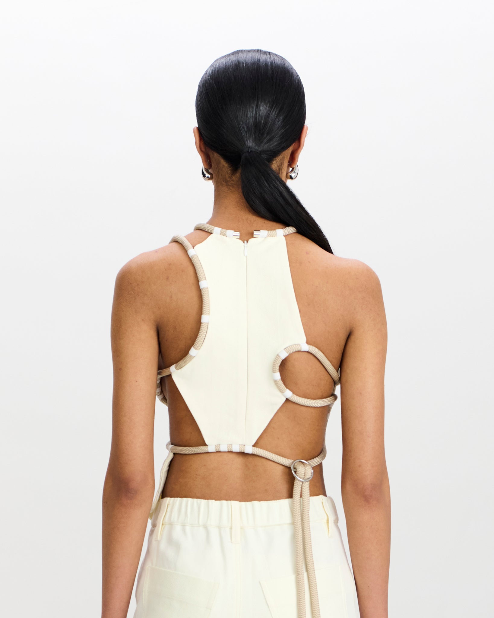 Teddy Top Off-white