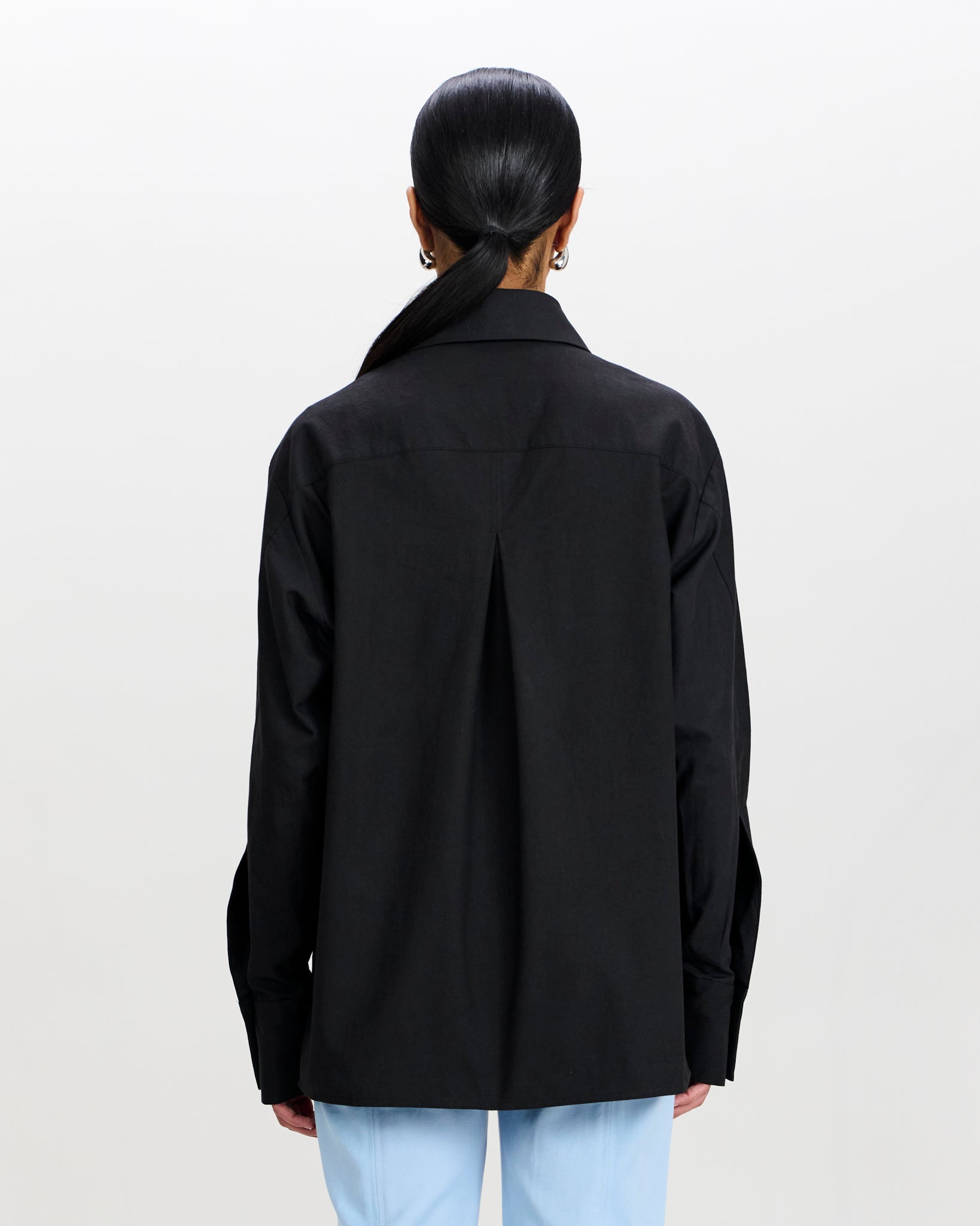 Pelle Shirt Charcoal Black