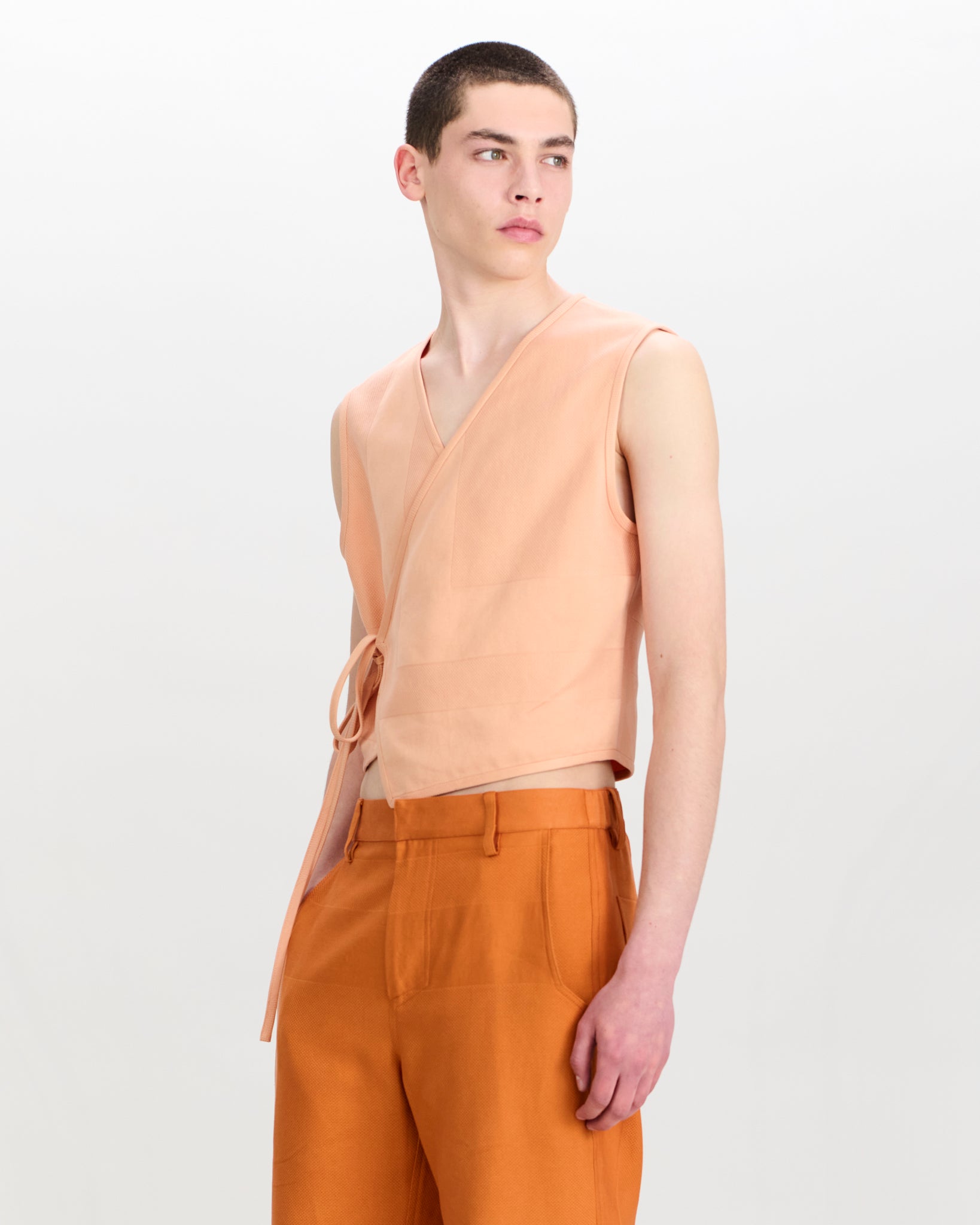 Emma Top Peach Beige