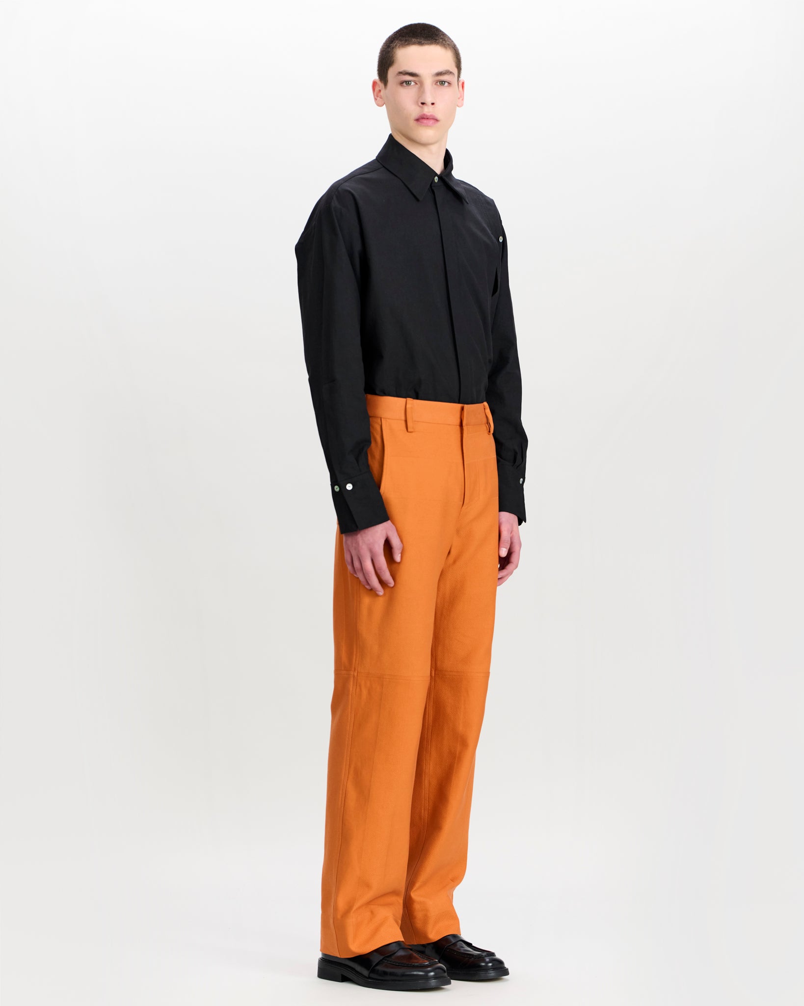 Jelle Trousers Rusty Orange