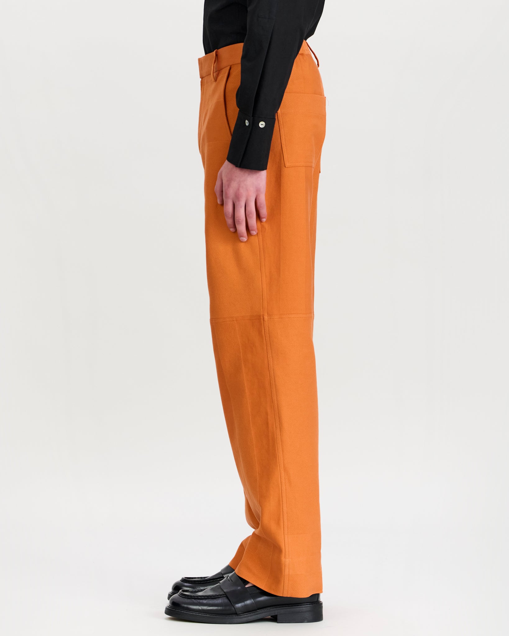 Jelle Trousers Rusty Orange