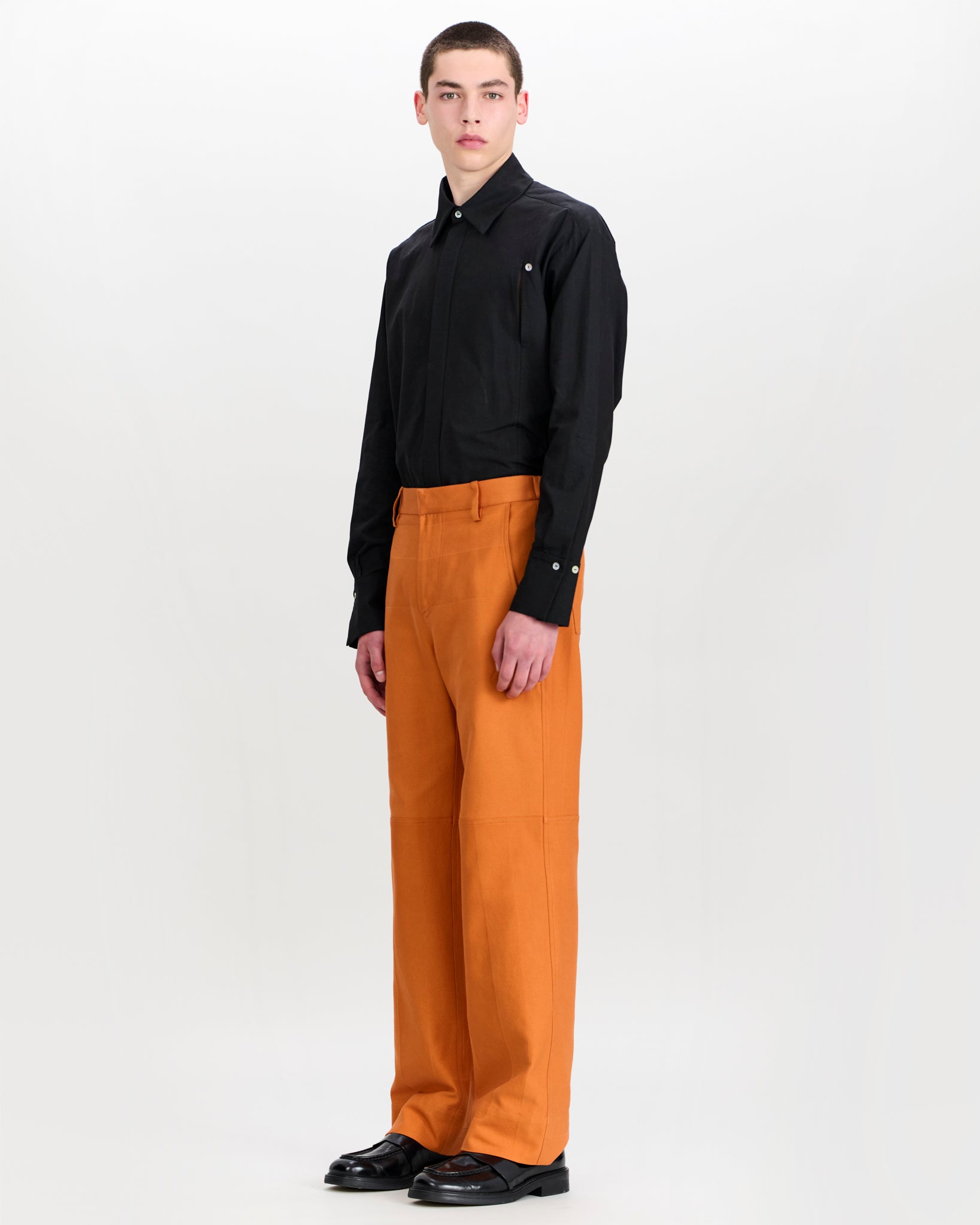 Jelle Trousers Rusty Orange
