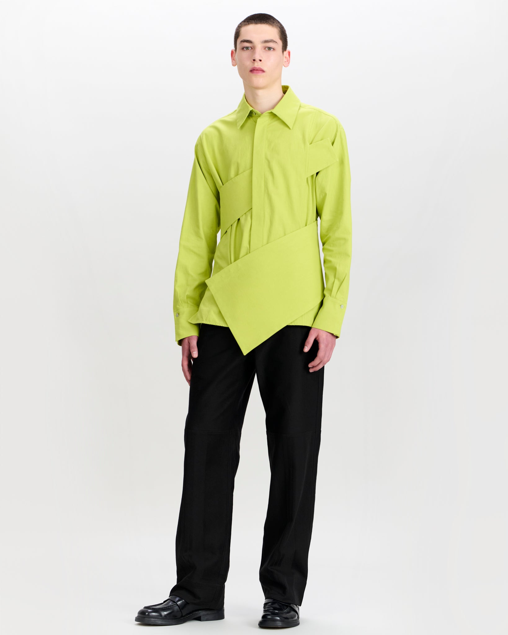 Pelle Shirt Pistache Green