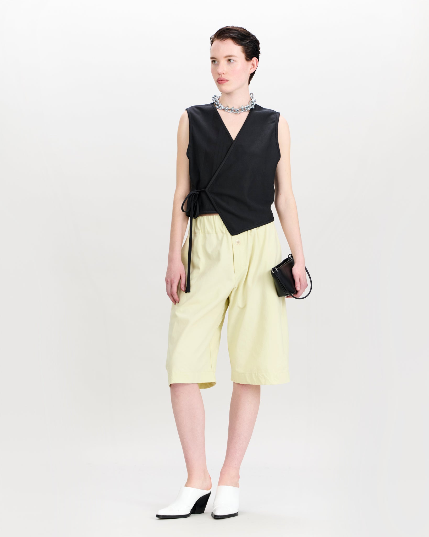 Emma Top Charcoal Black