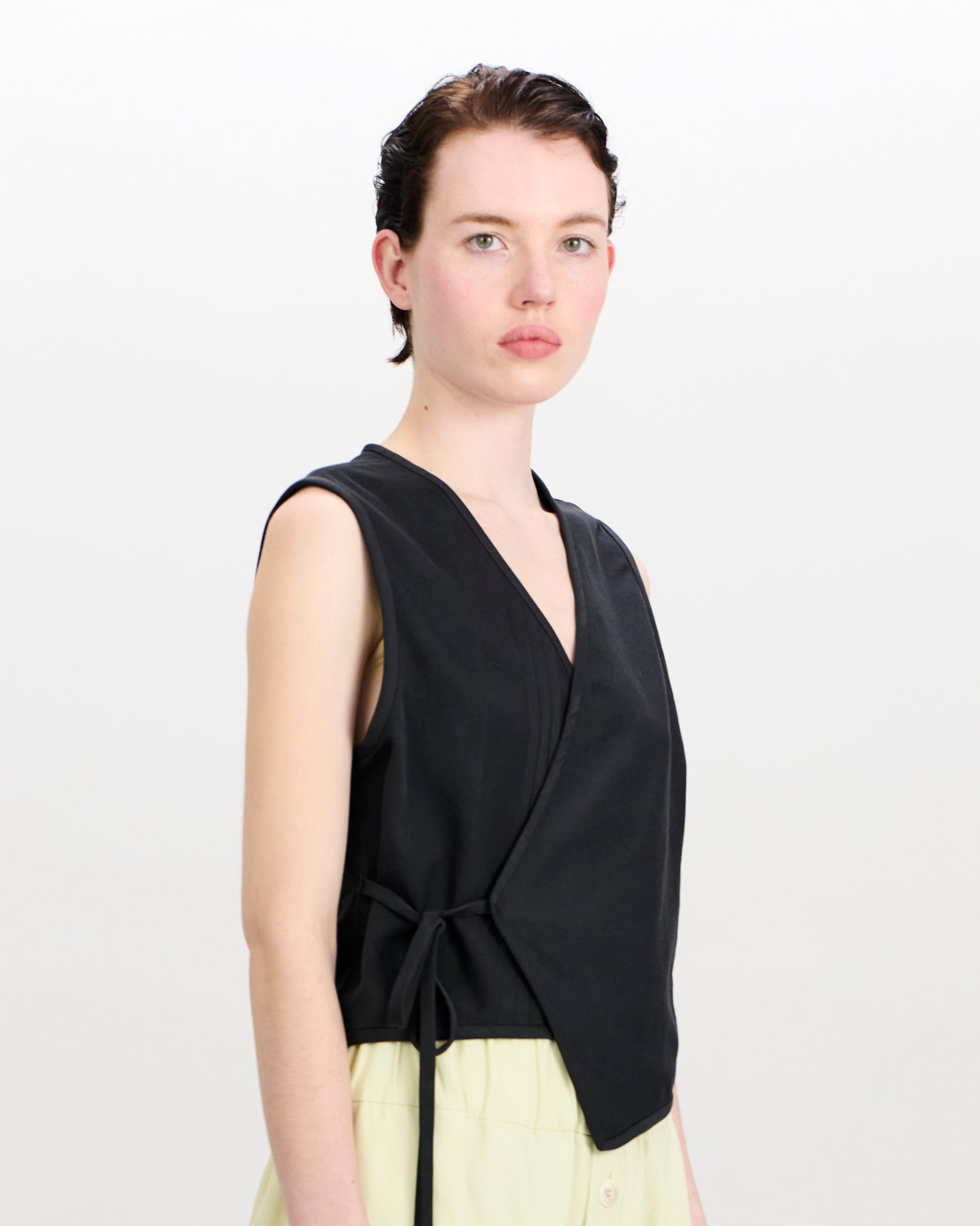 Emma Top Charcoal Black