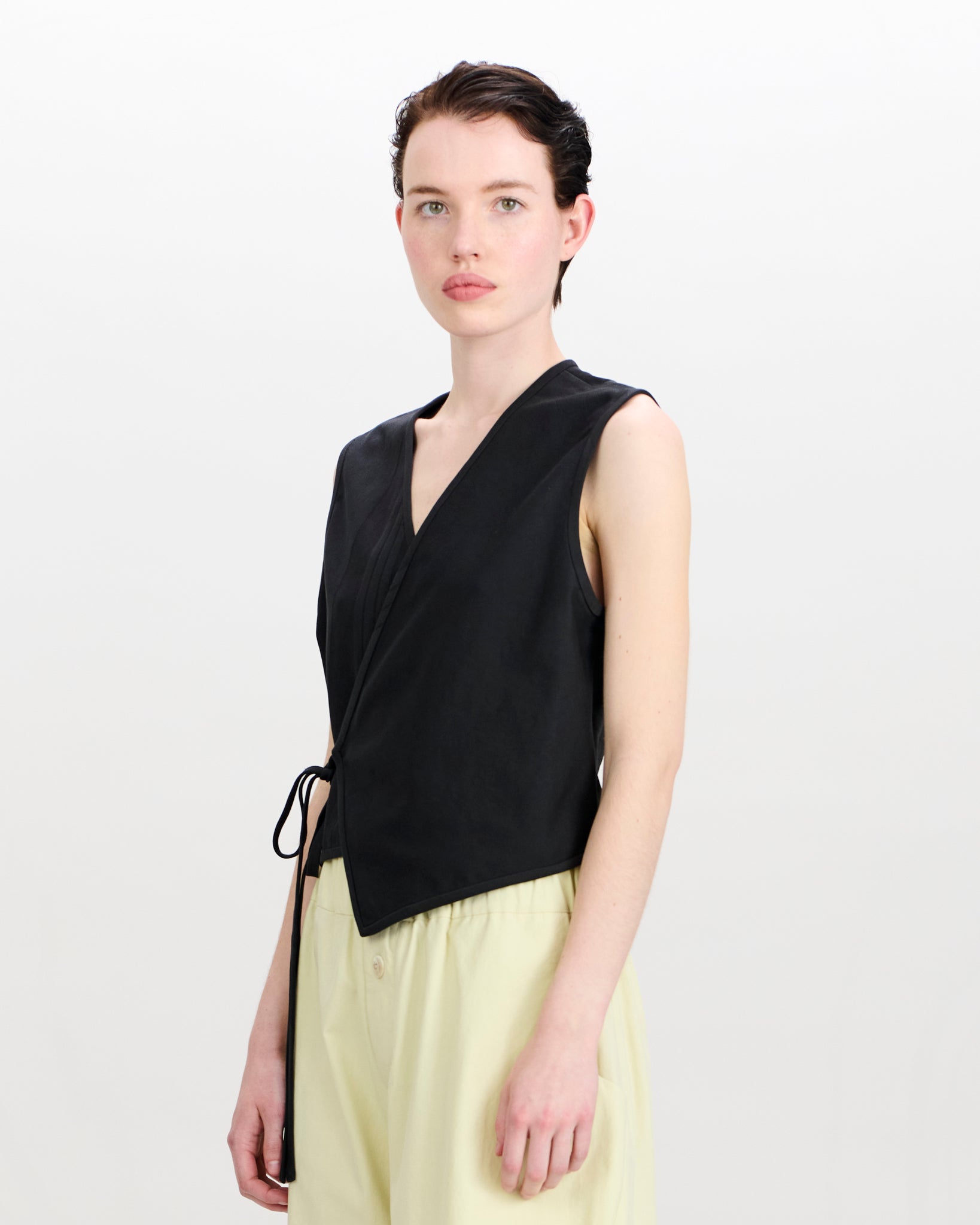 Emma Top Charcoal Black