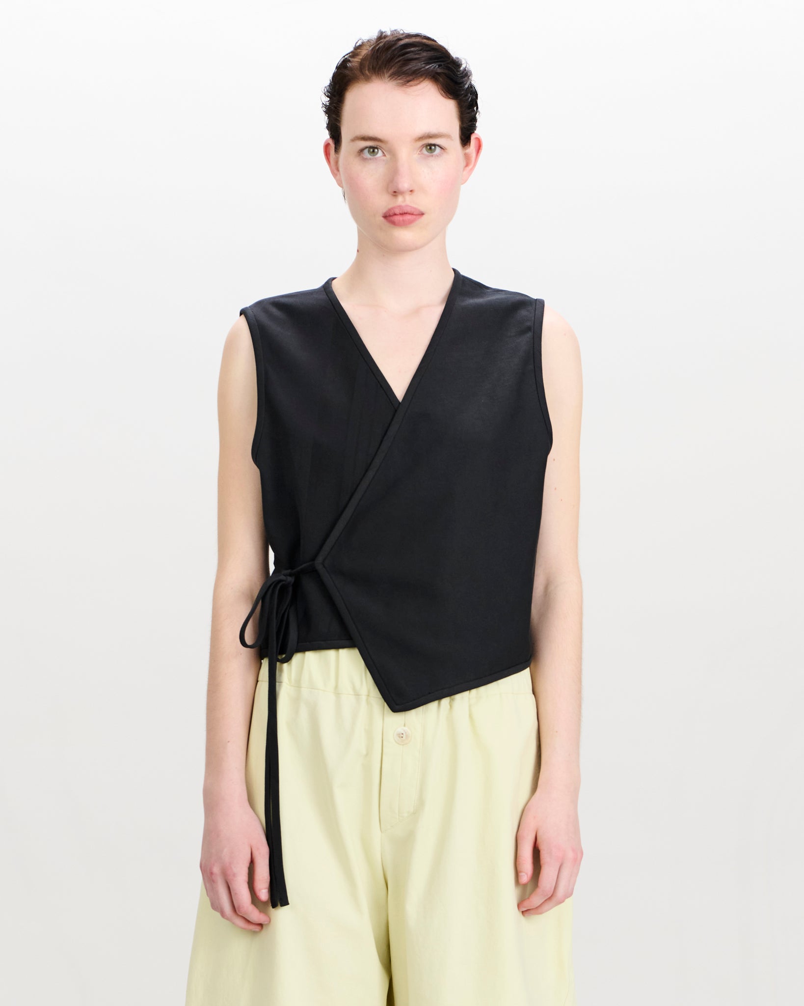 Emma Top Charcoal Black