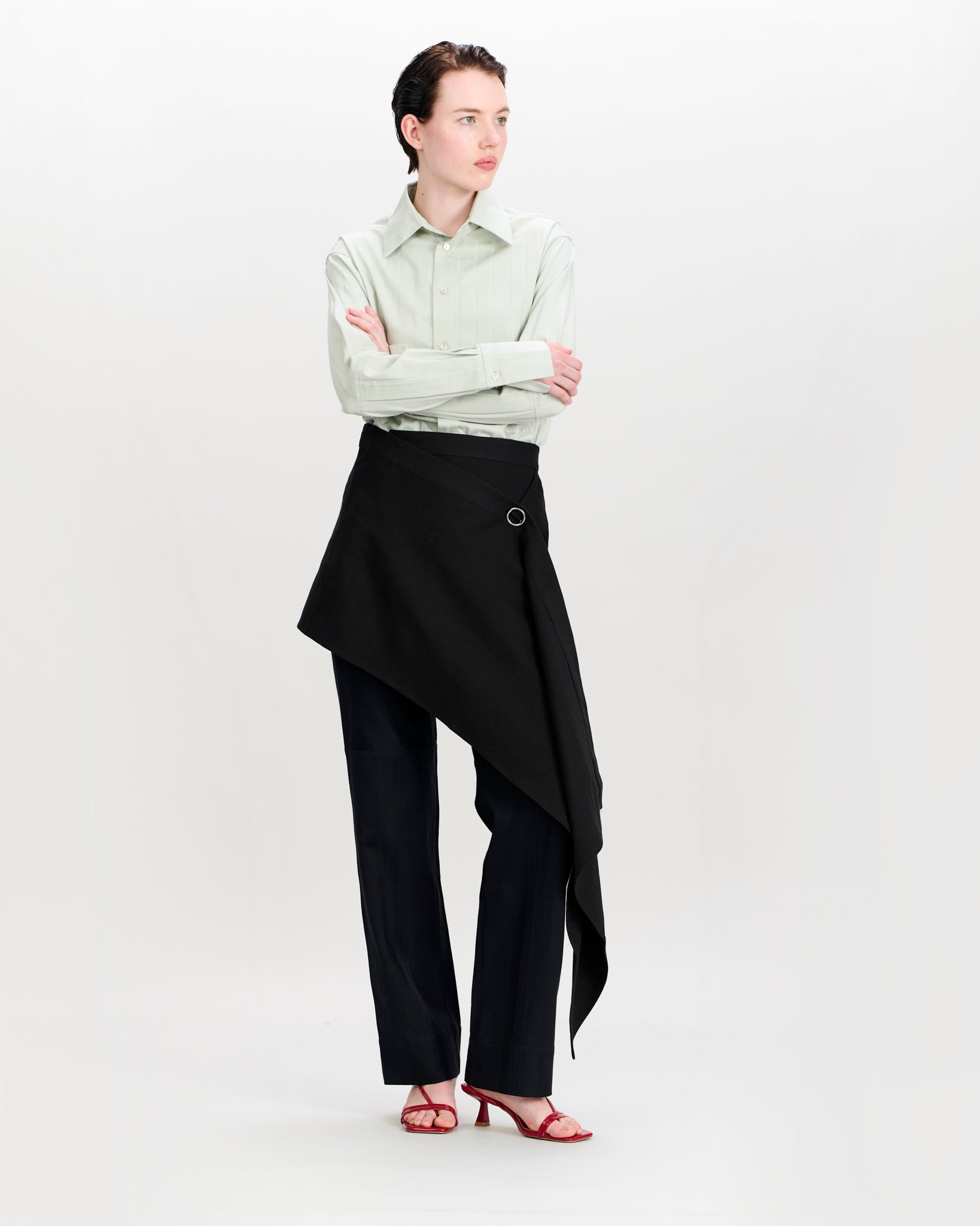 Storm Skirt Charcoal Black