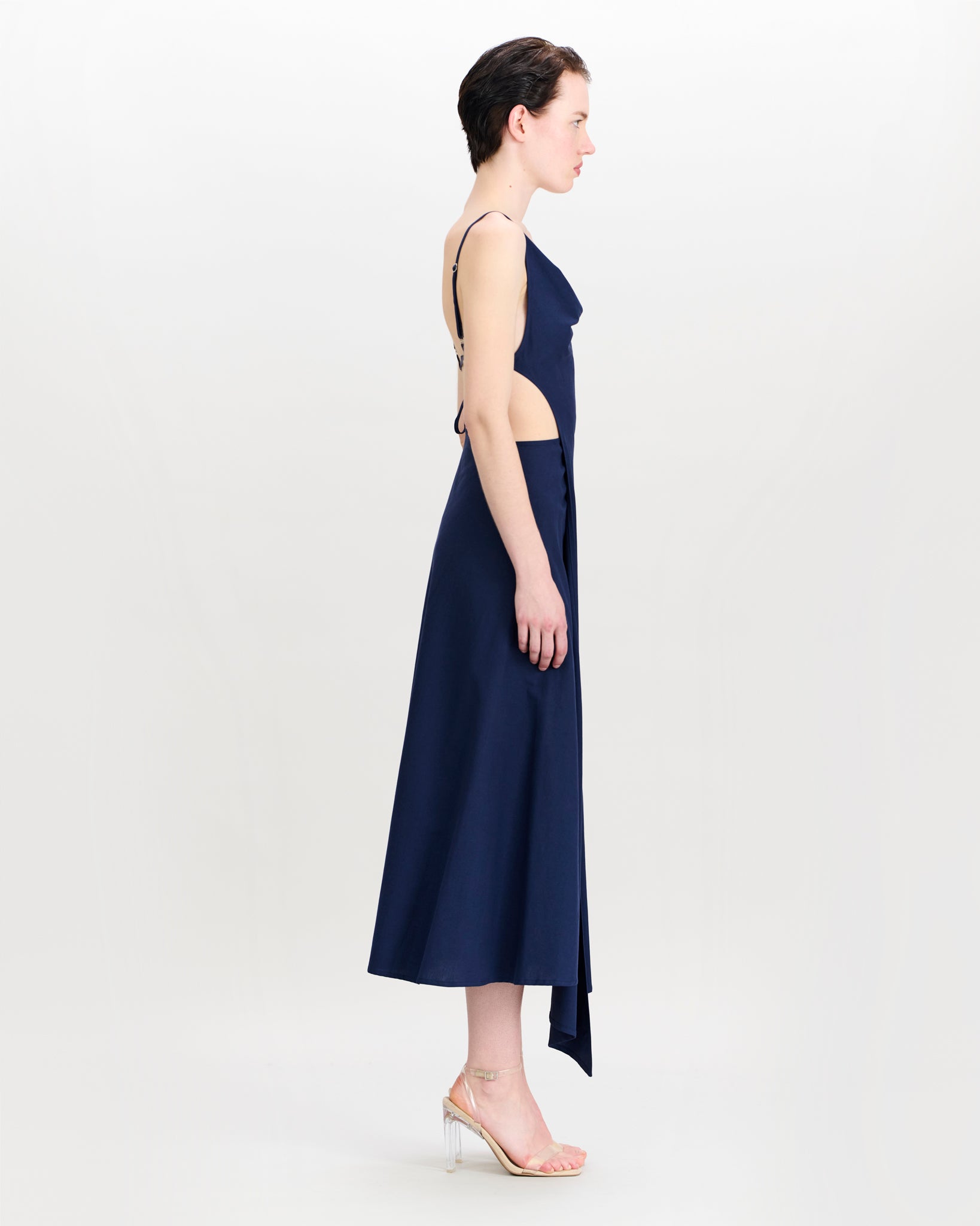 Lizzy Dress Navy Blue