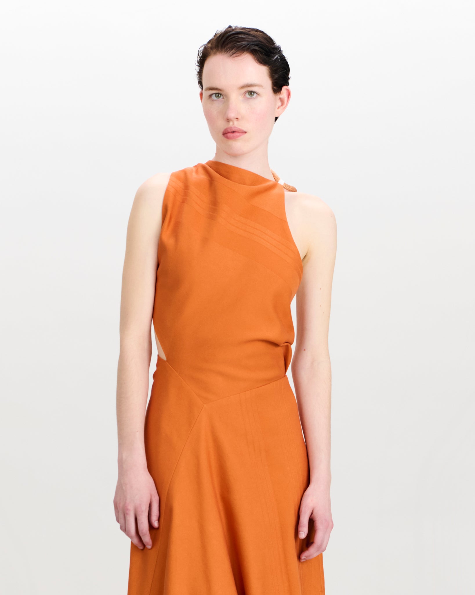 Gemma Dress Rusty Orange