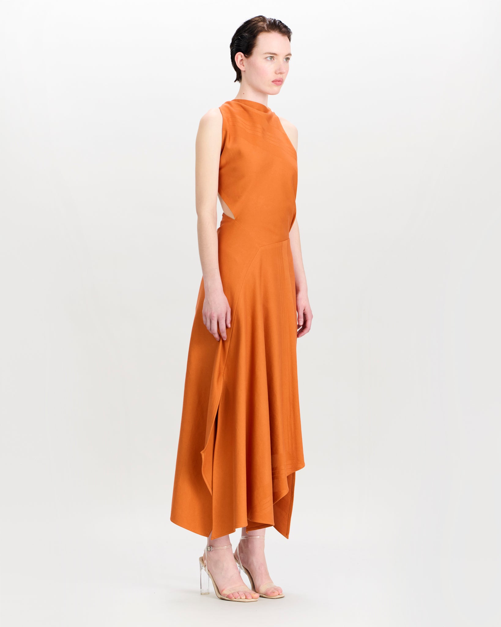 Gemma Dress Rusty Orange