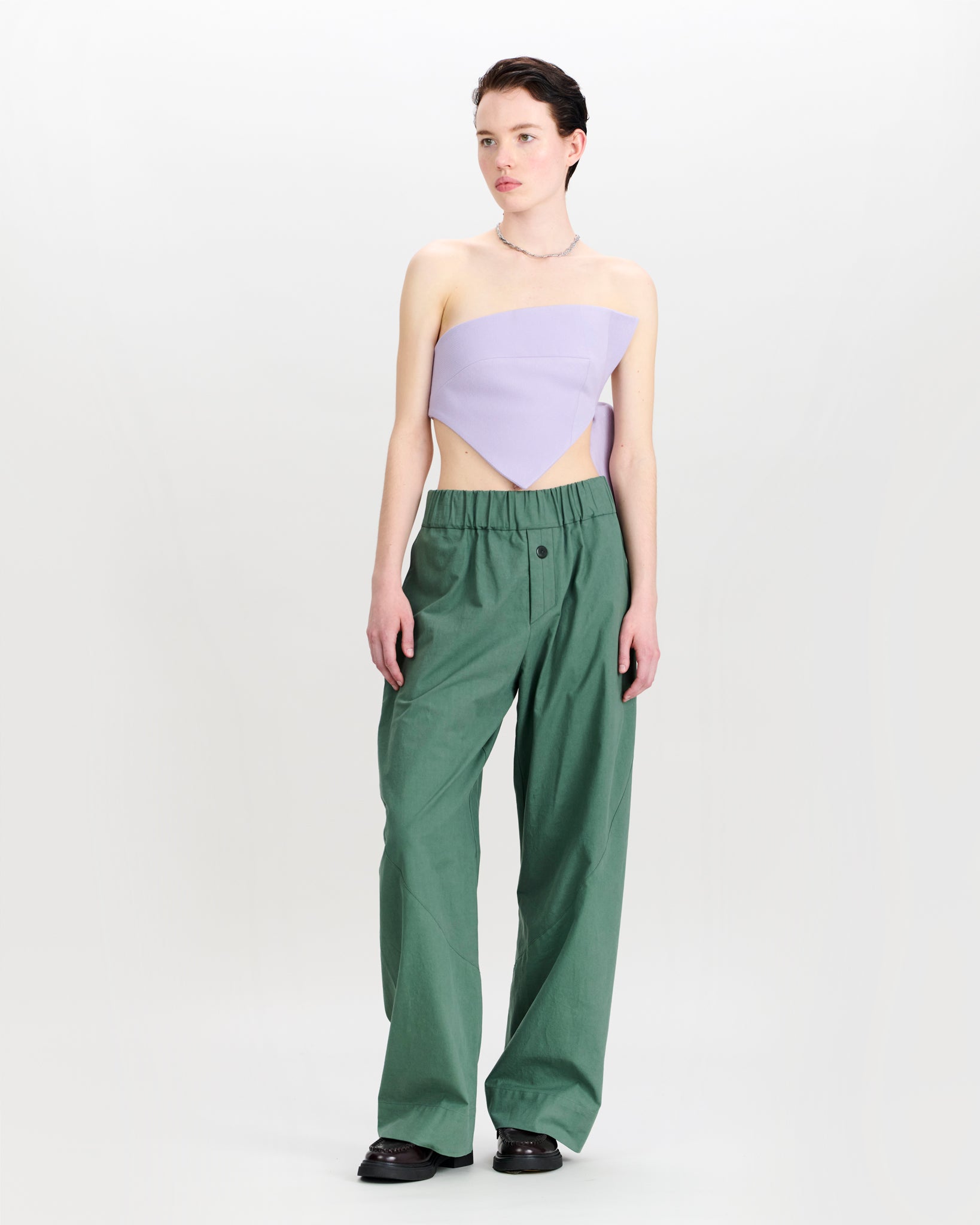 Leo Trousers Dark Green
