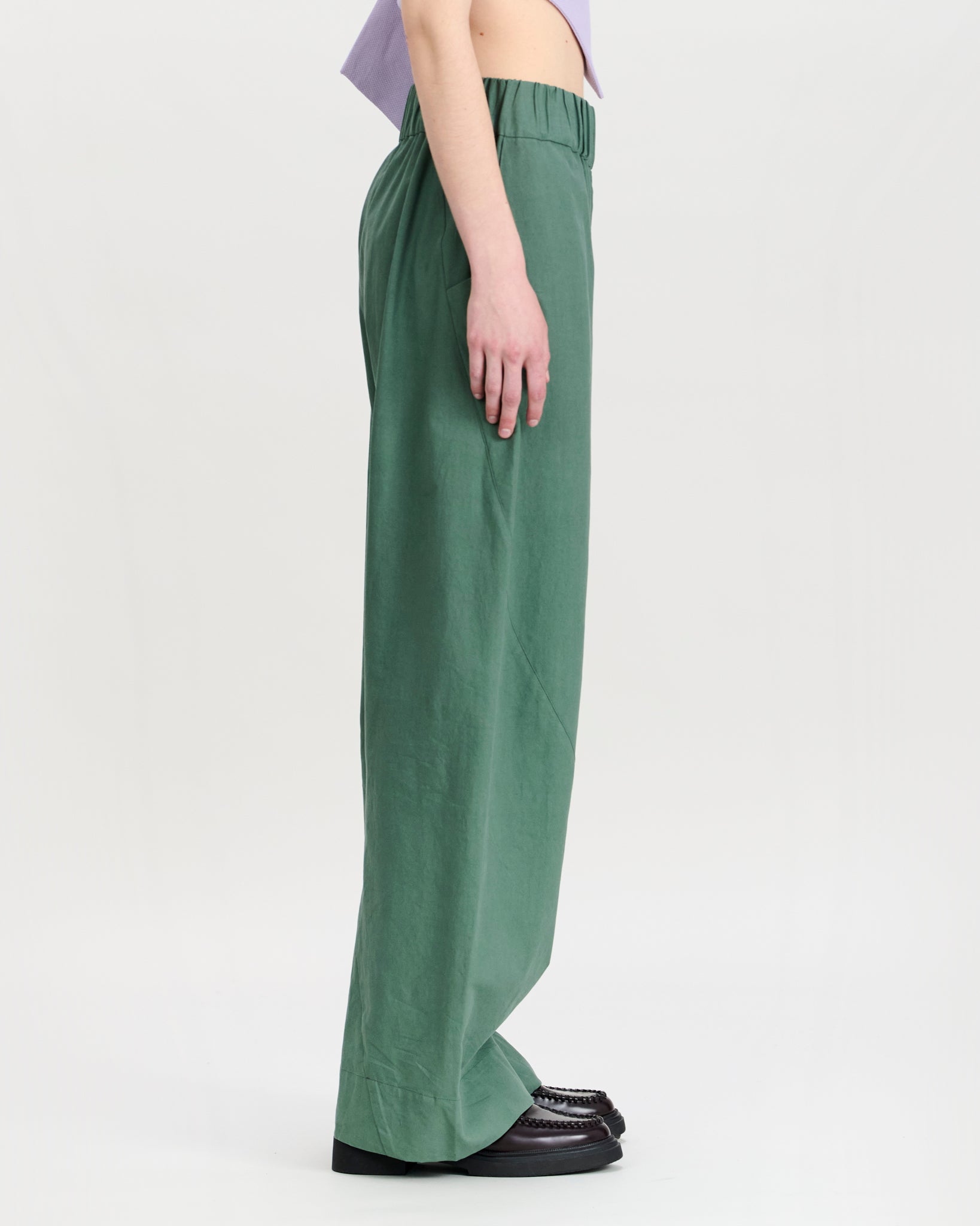 Leo Trousers Dark Green