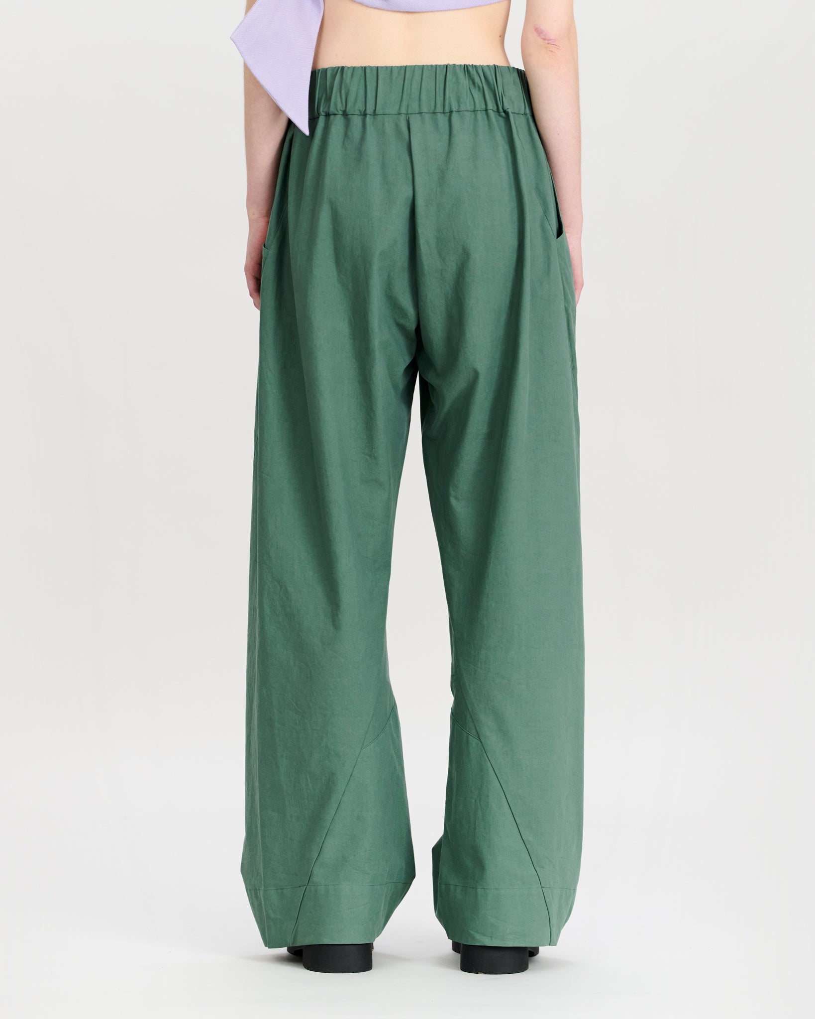 Leo Trousers Dark Green
