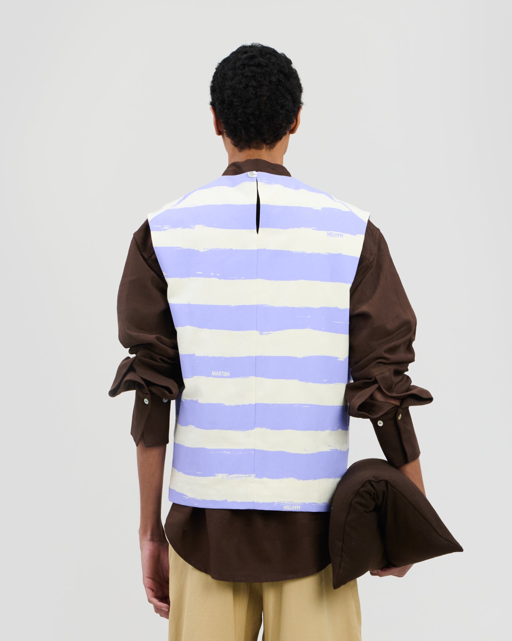 Seppe Top Striped Lavender Lilac