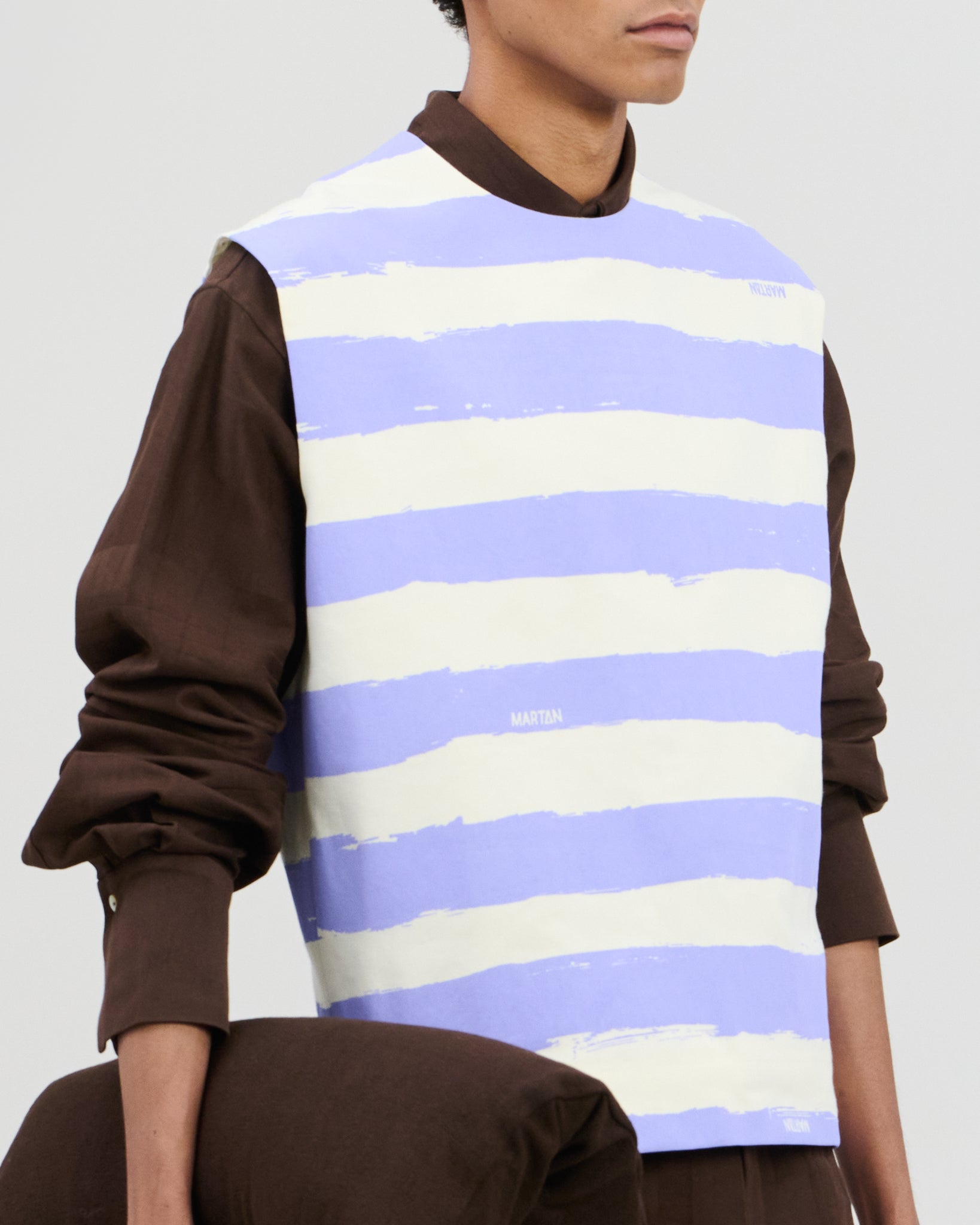 Seppe Top Striped Lavender Lilac