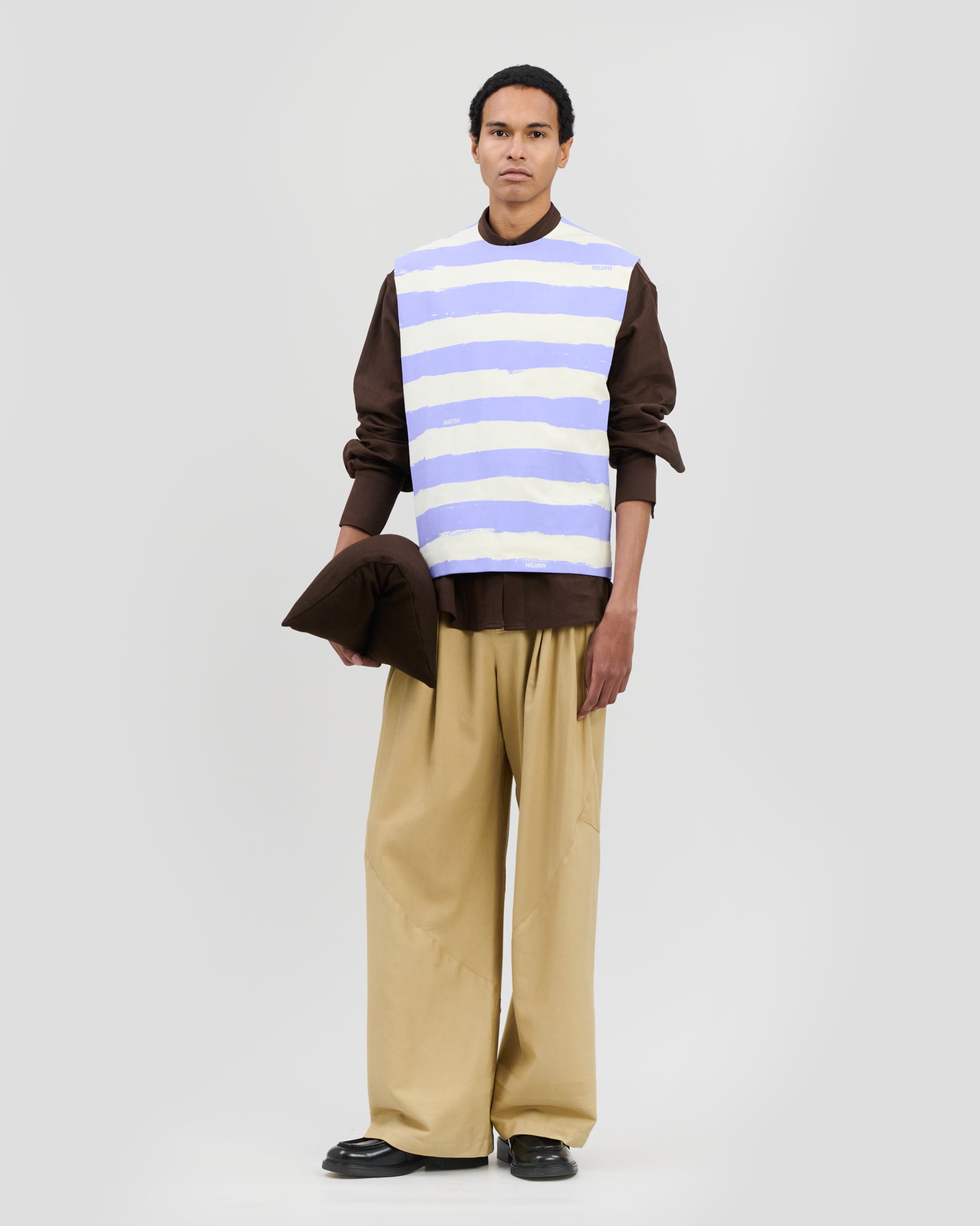 Seppe Top Striped Lavender Lilac