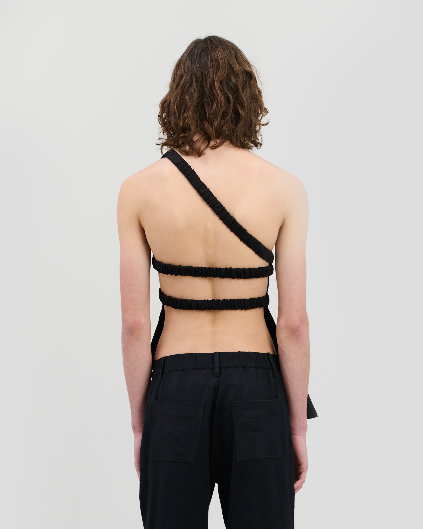 Maya Top Charcoal Black
