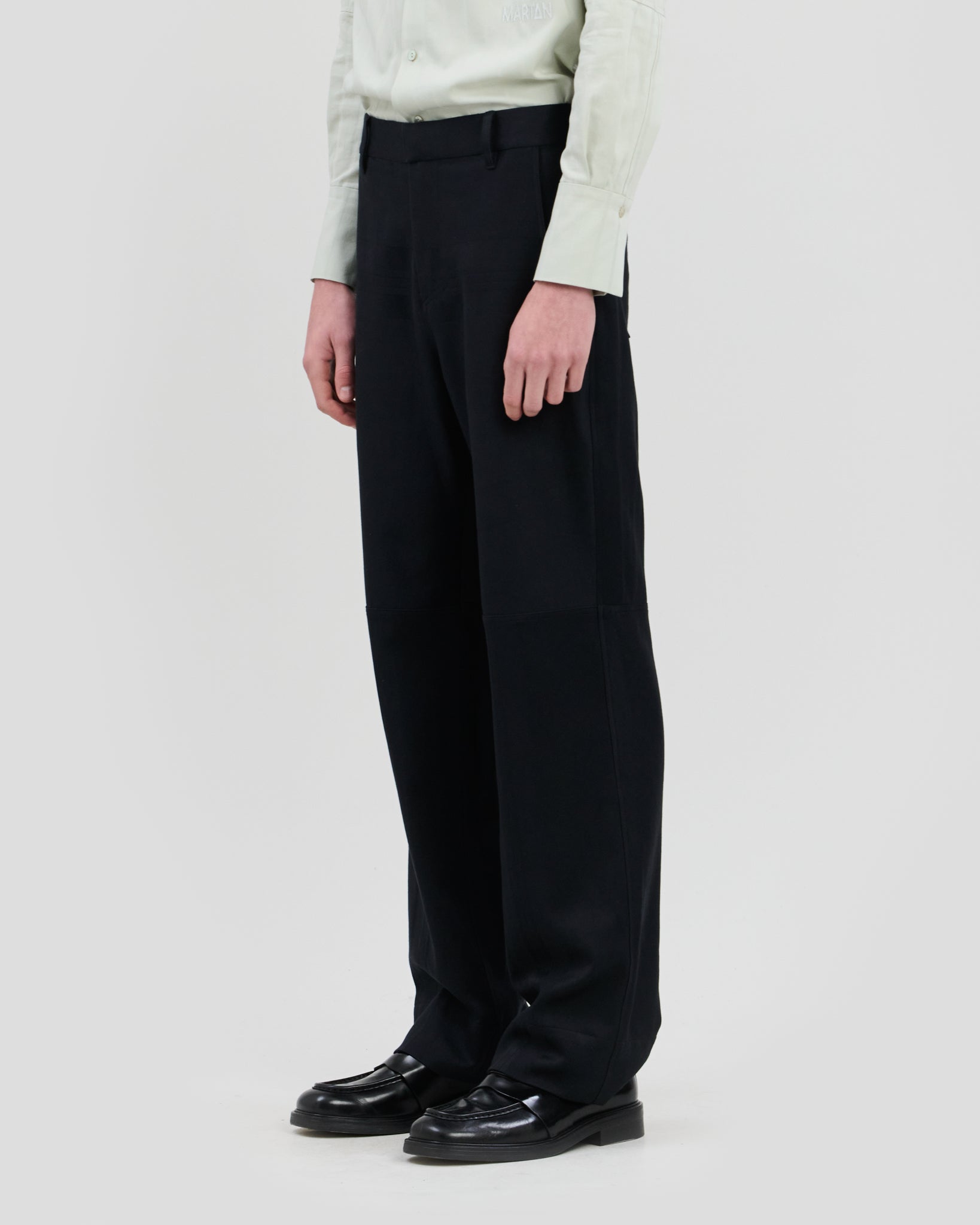 Jelle Trousers Charcoal Black