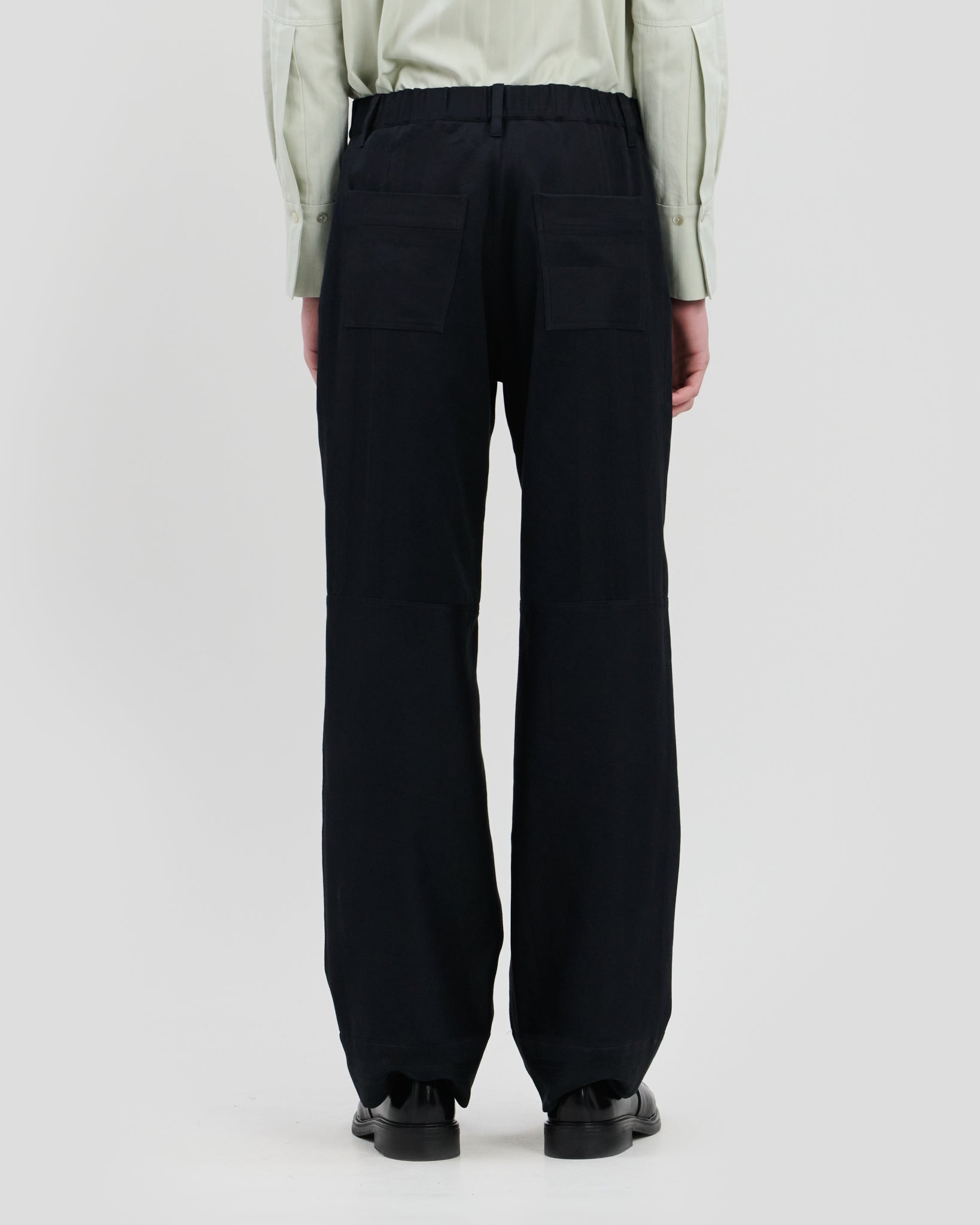 Jelle Trousers Charcoal Black
