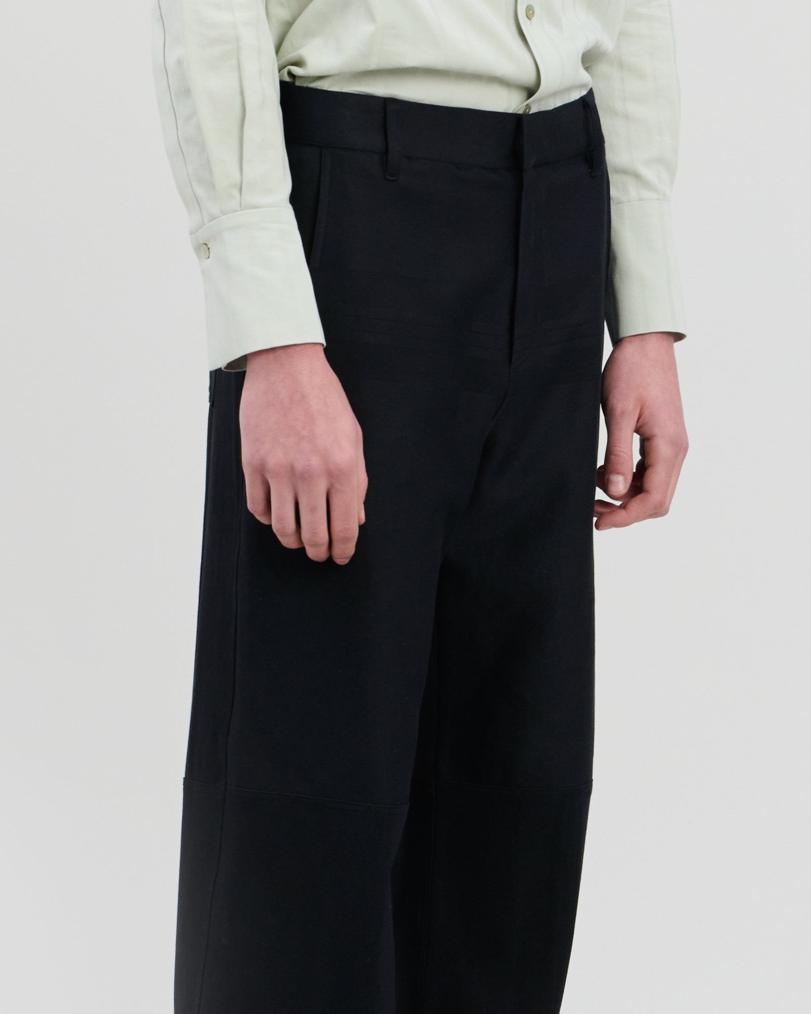 Jelle Trousers Charcoal Black