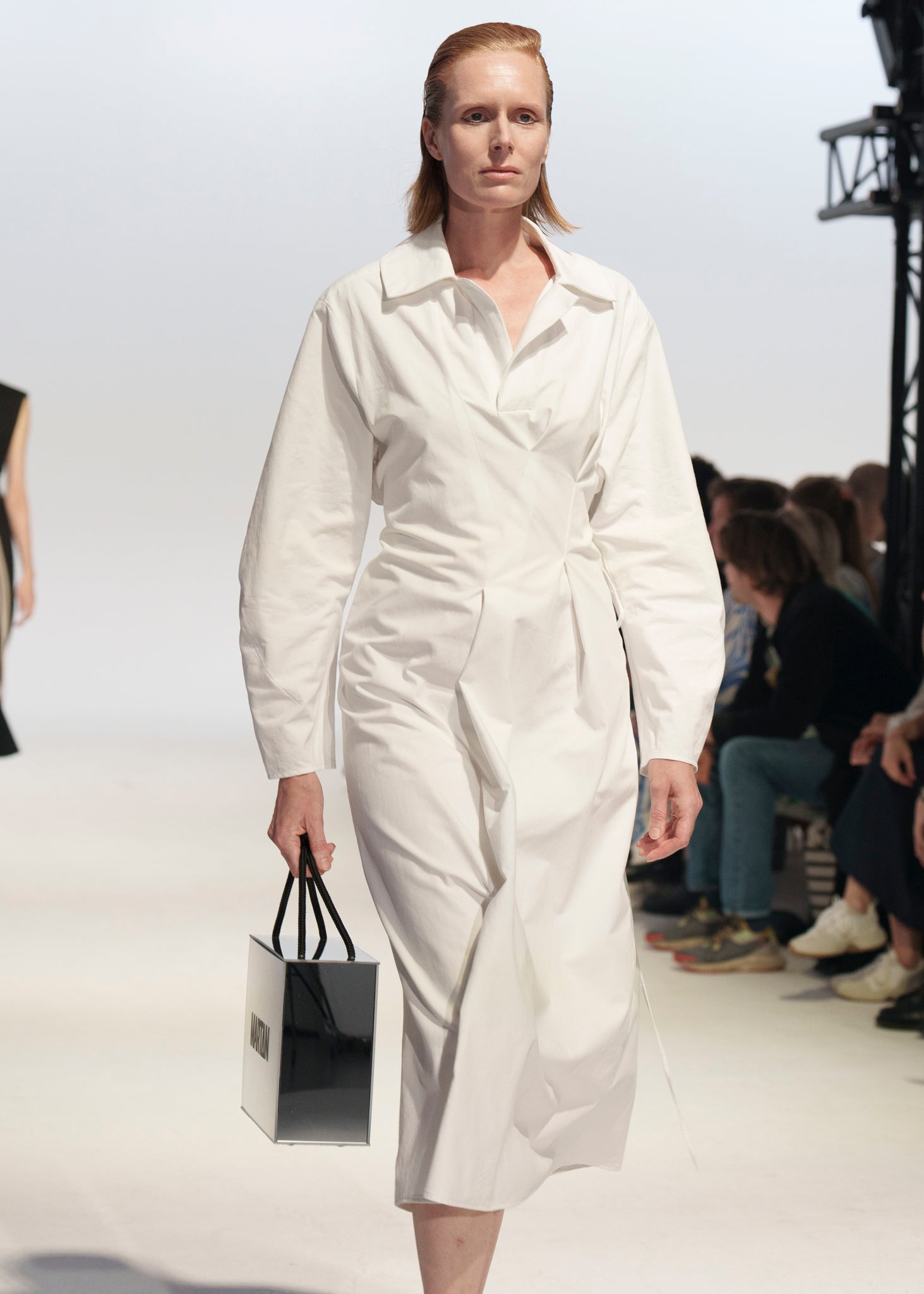 Nova Polo Dress Bright White SS24