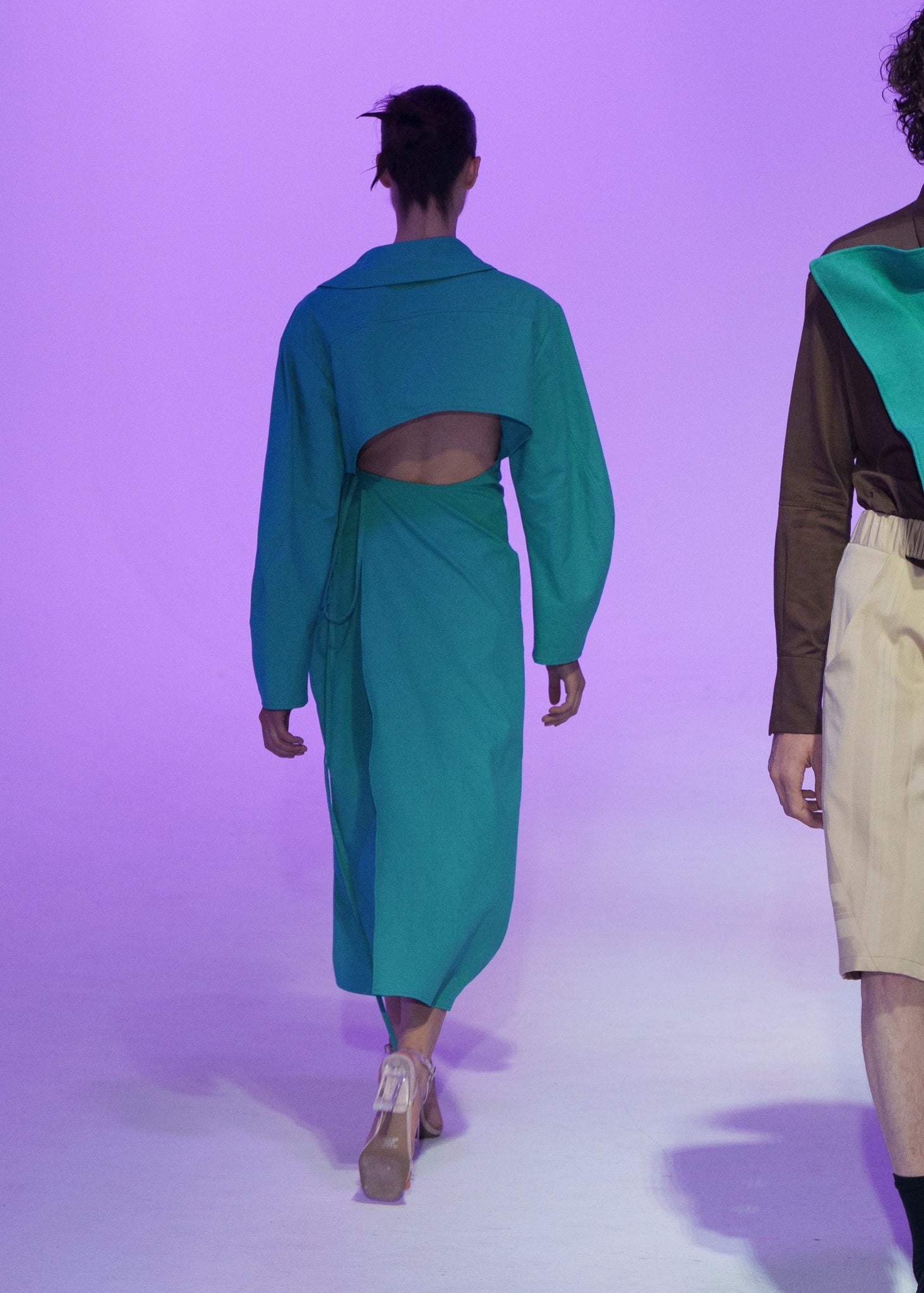 Nova Polo Dress Seaweed Green SS24