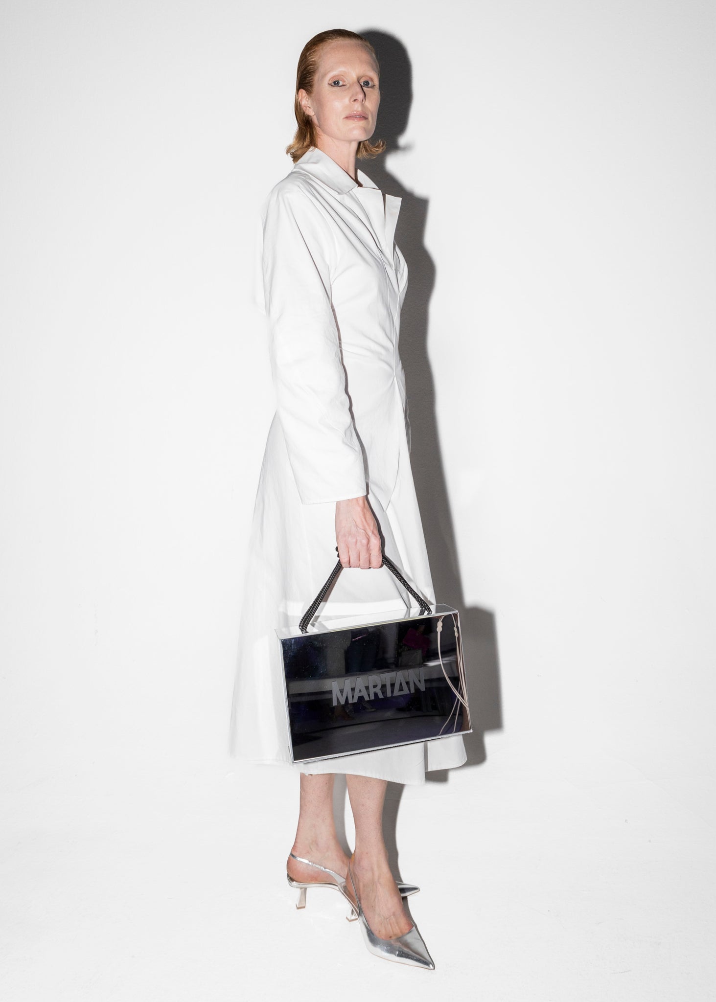 Nova Polo Dress Bright White SS24