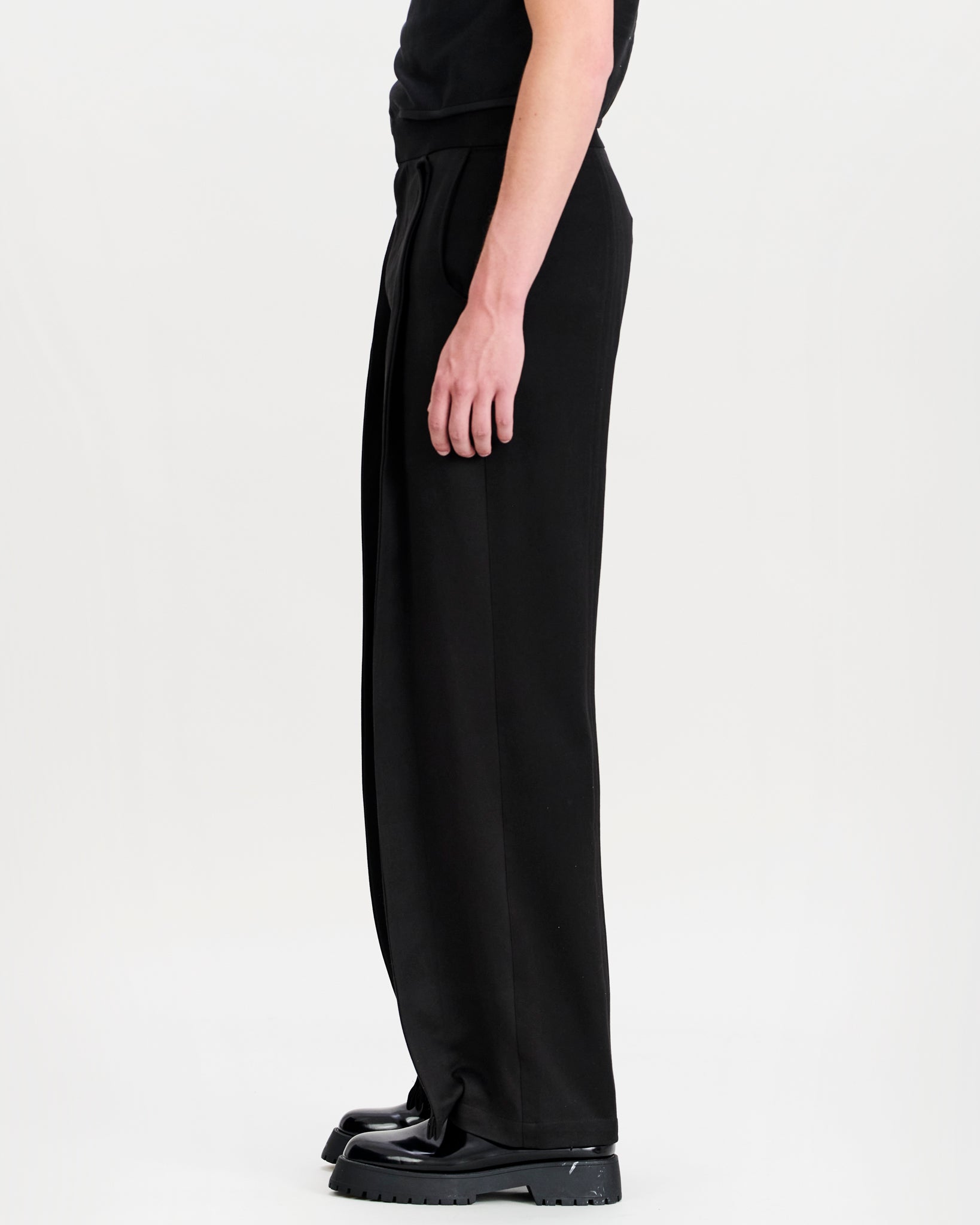 Felix Trousers Charcoal Black