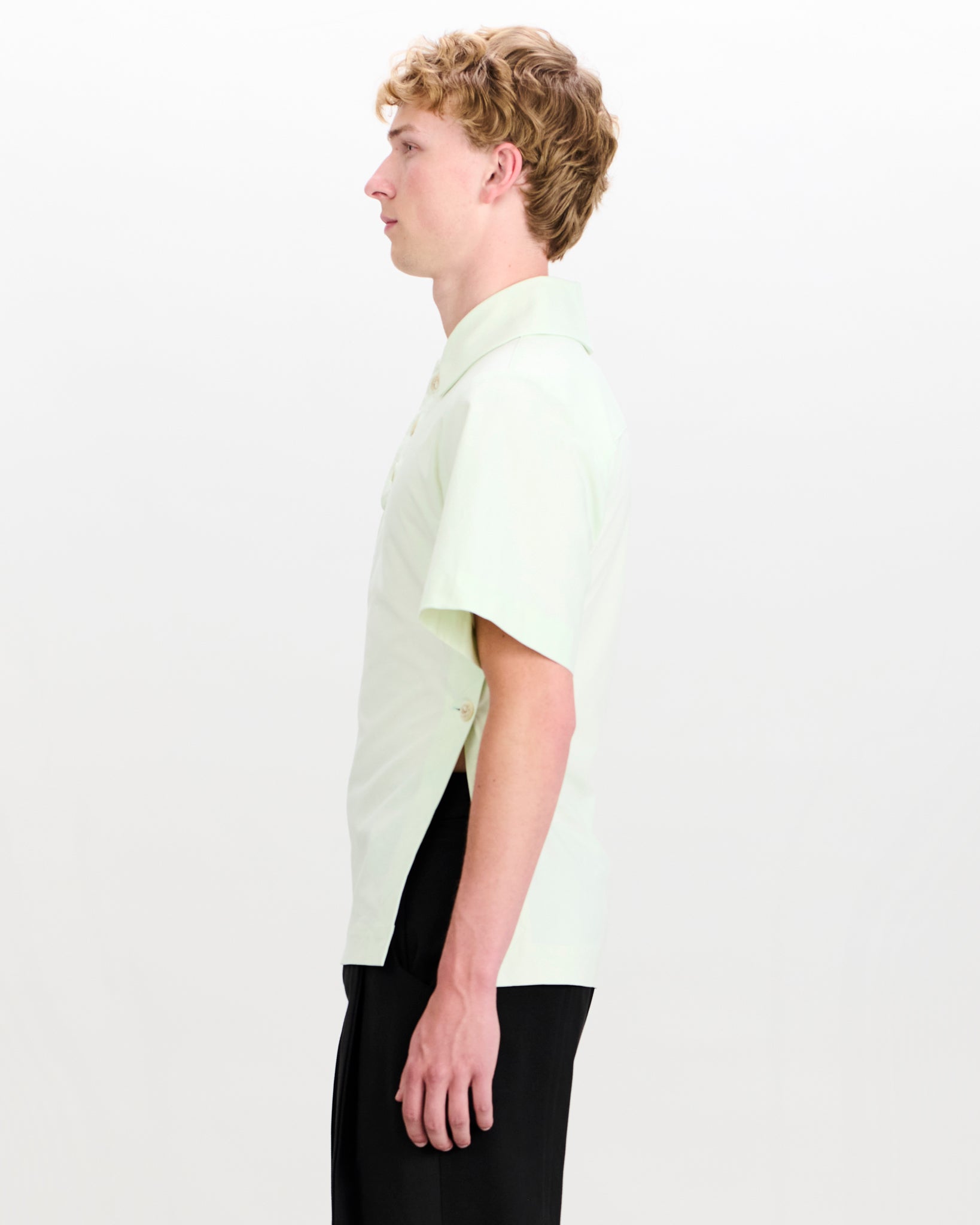 Flynn Polo Misty Green