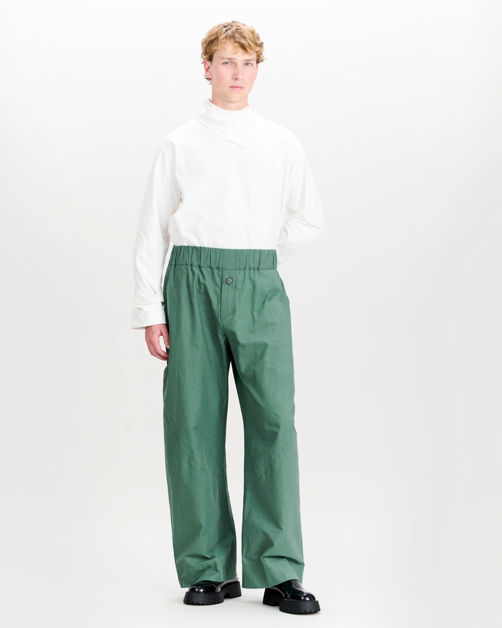 Leo Trousers Dark Green