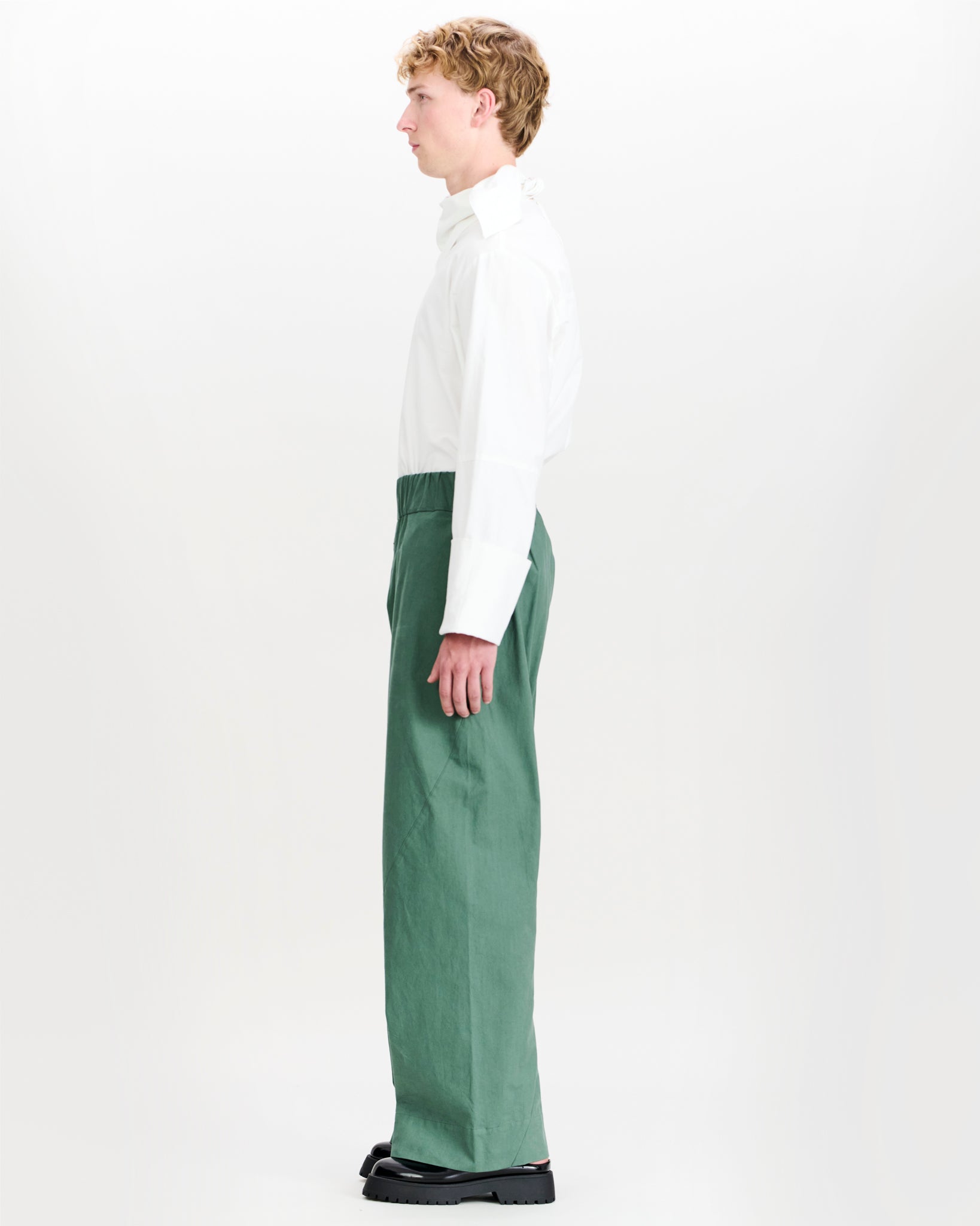 Leo Trousers Dark Green
